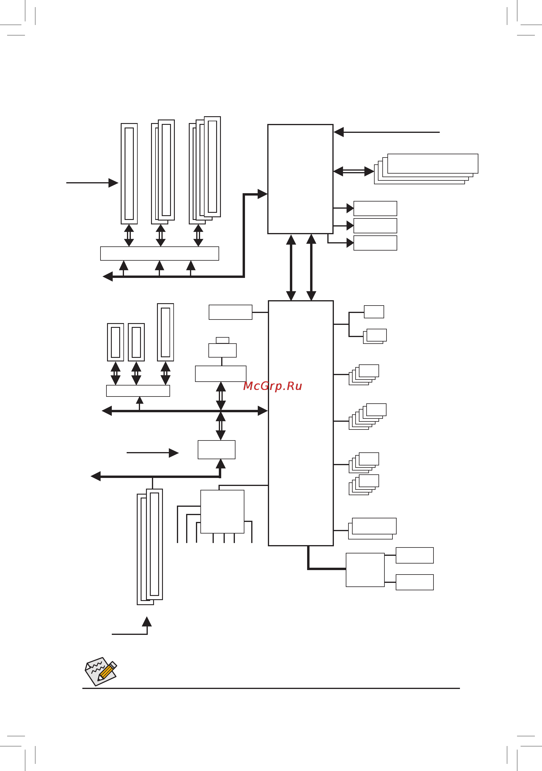 Gigabyte ga-z97x-soc [8/120] Ga z97x soc motherboard block diagram