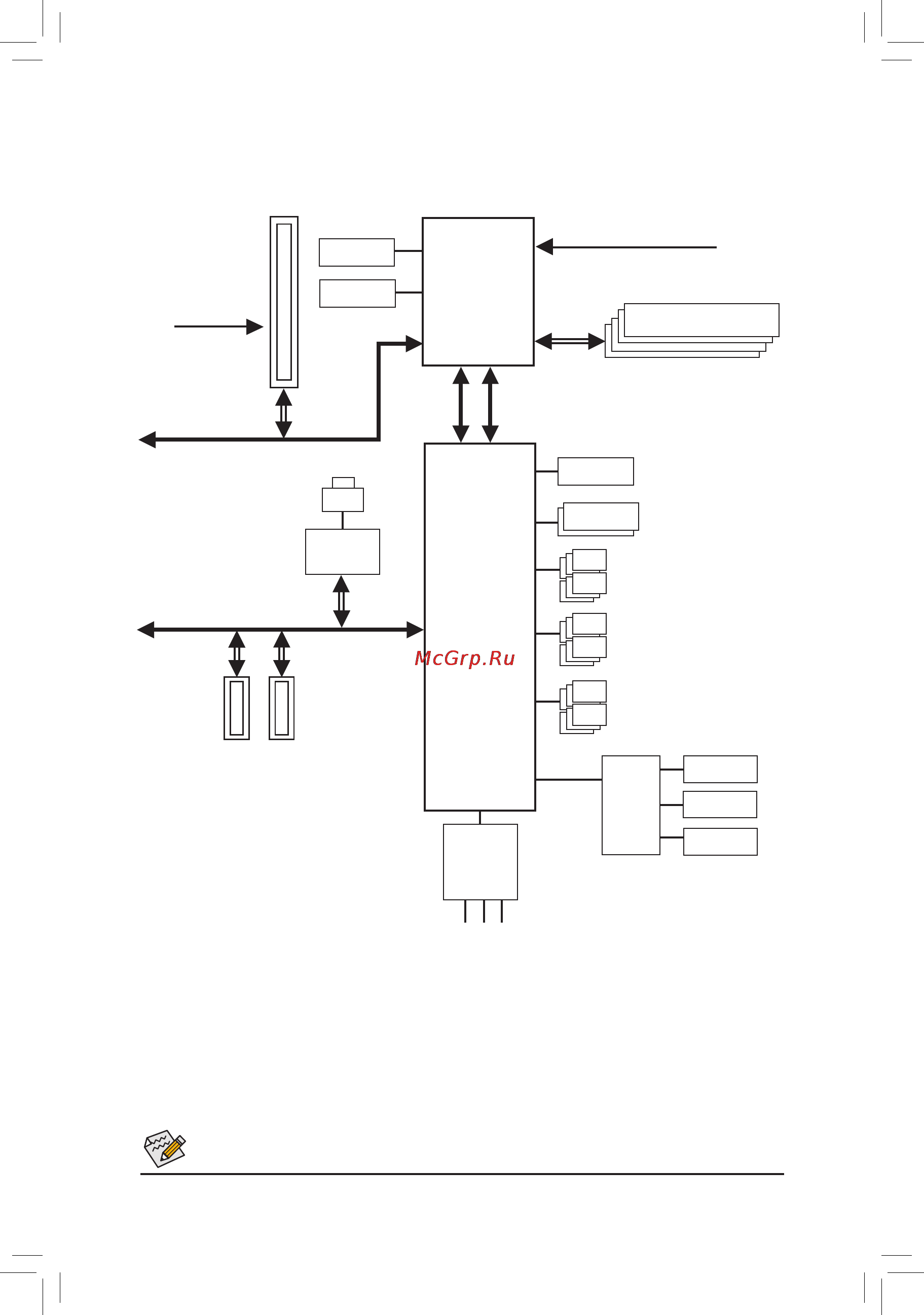 Gigabyte ga-z97m-ds3h [5/40] Ga z97m ds3h motherboard block diagram