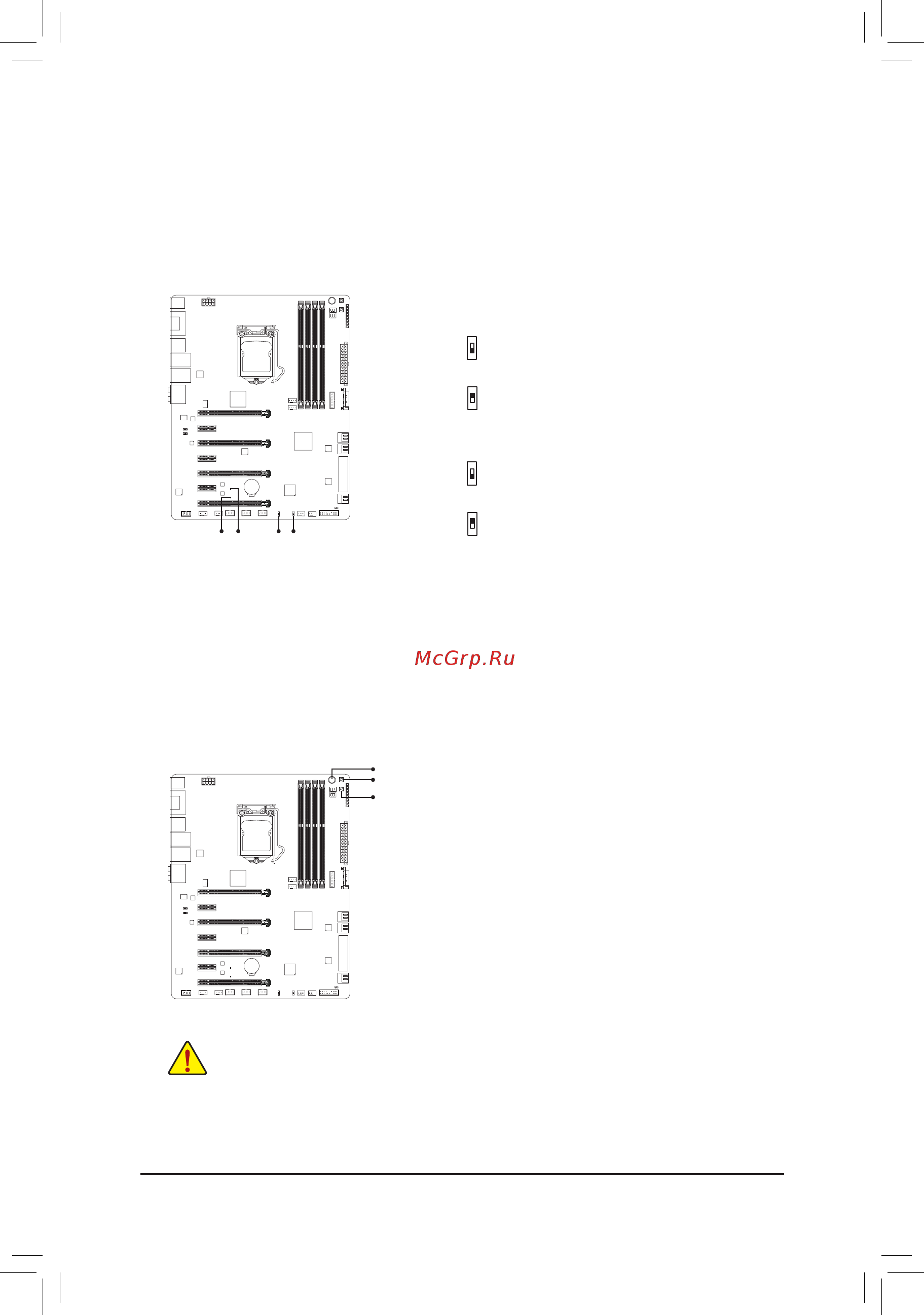Gigabyte ga-z97x-gaming g1 wifi-bk [22/136] Bios switches and bios led indicators