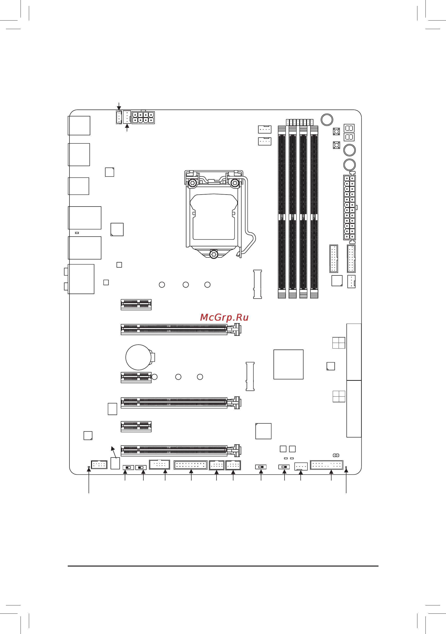 Gigabyte ga-z170x-gaming gt [7/132] Ga z170x gaming gt motherboard layout