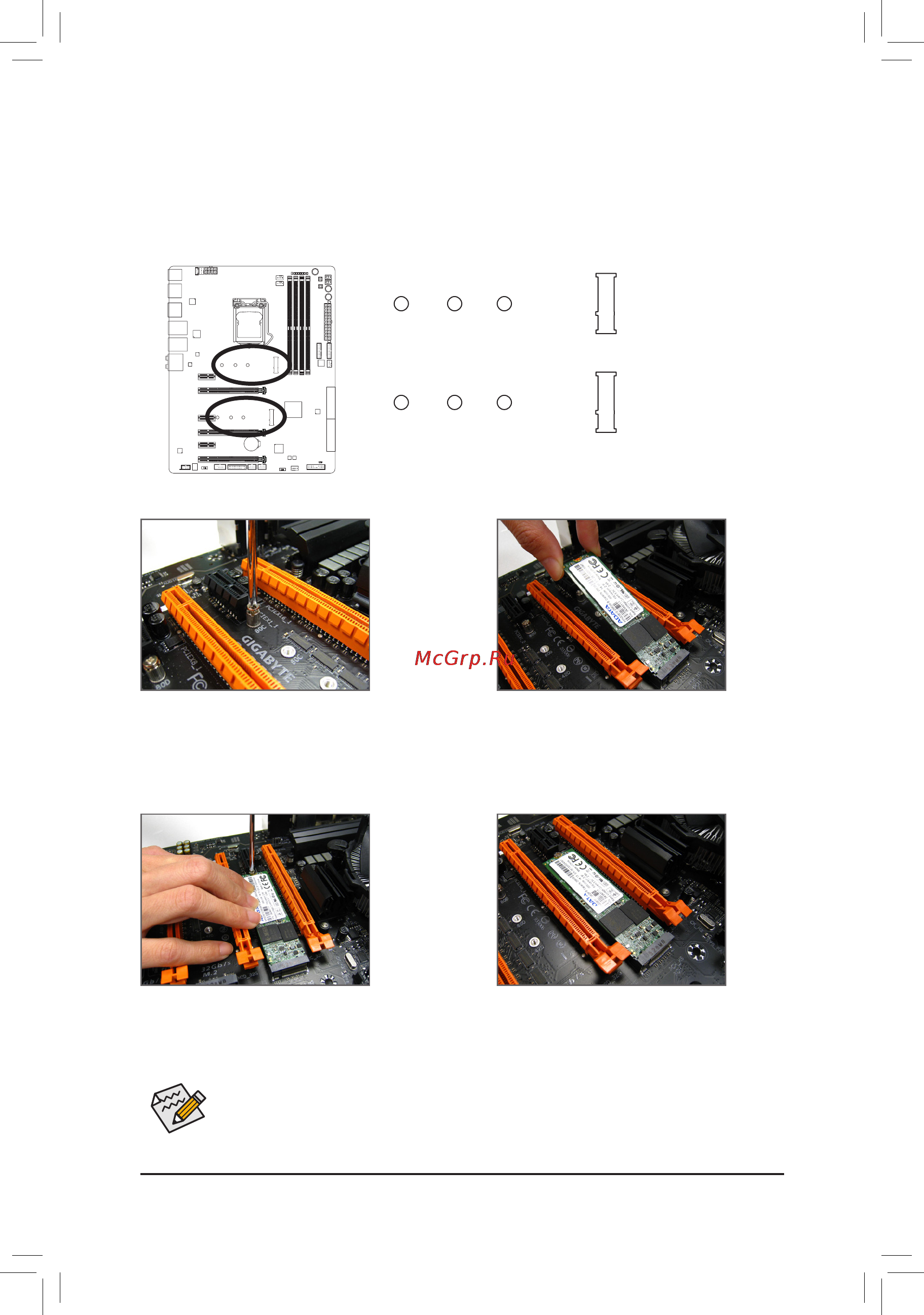 Gigabyte ga-z170x-gaming 7 [31/132] M2d_32g m2h_32g m socket 3 connectors