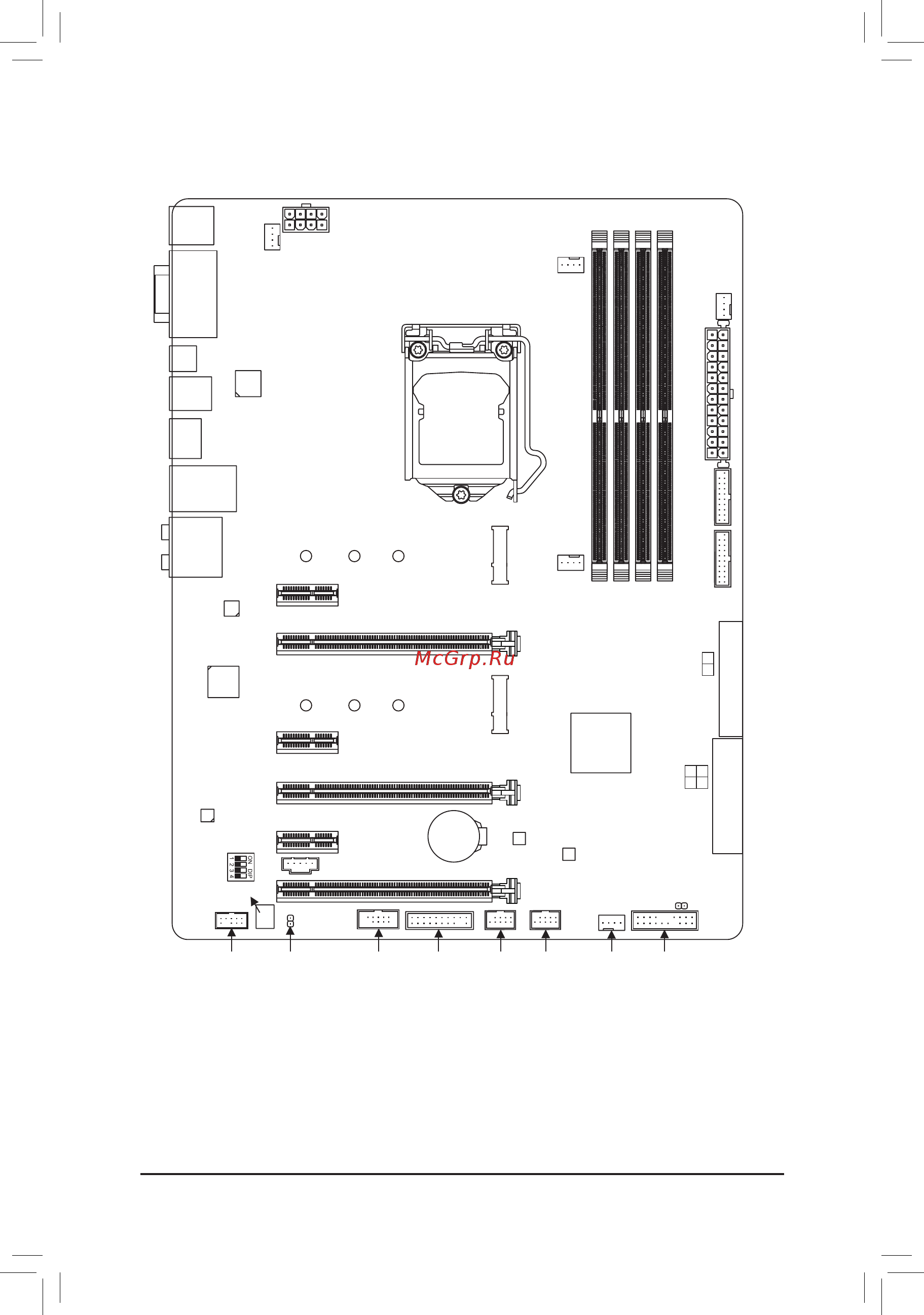 Gigabyte ga-z170x-gaming 3 [4/44] Ga z170x gaming 3 motherboard layout