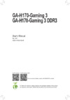 Gigabyte ga-h170-gaming 3 ddr3 Инструкция по эксплуатации
