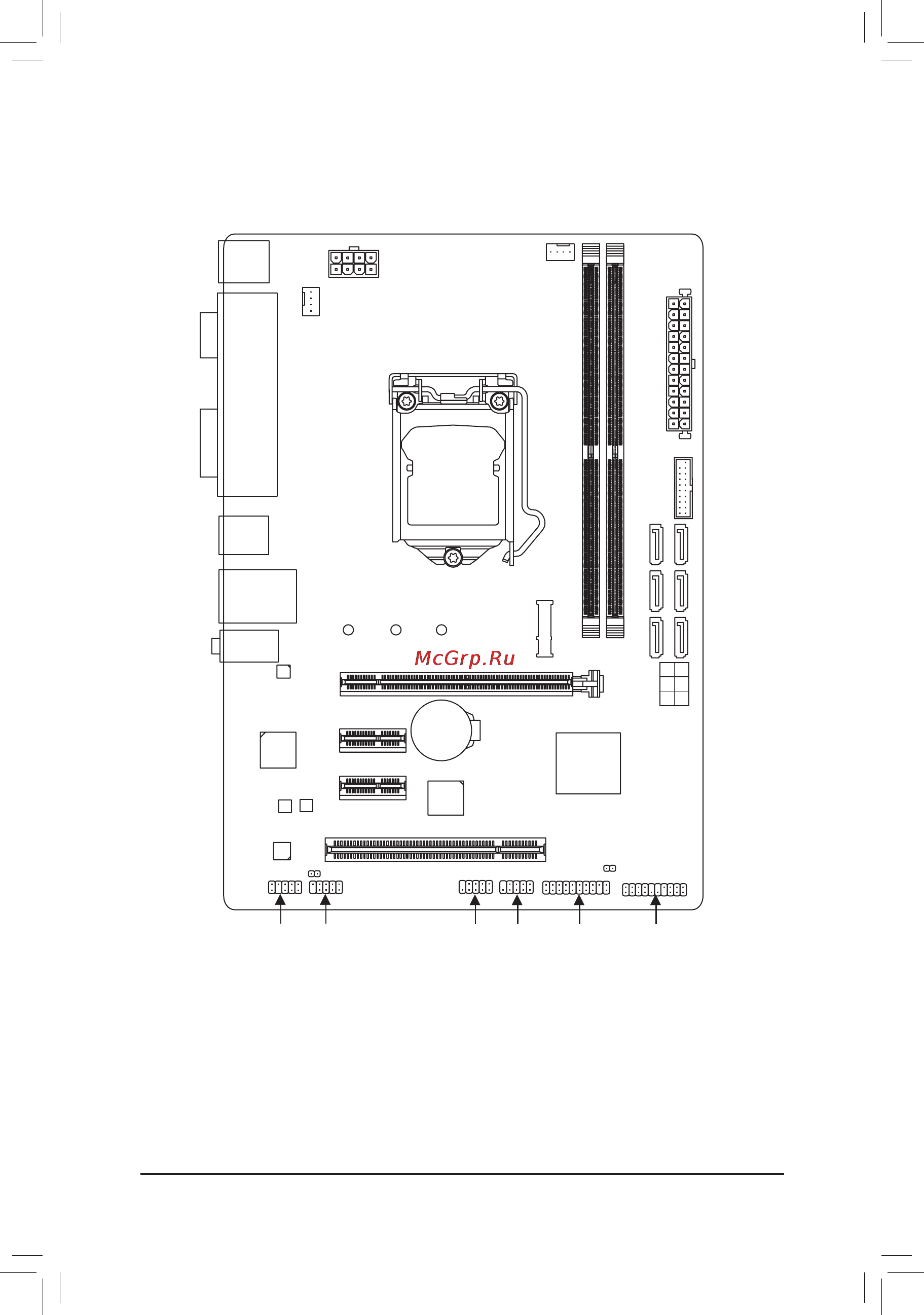 Gigabyte ga-b150m-d3v [5/41] Ga b150m d3v motherboard layout