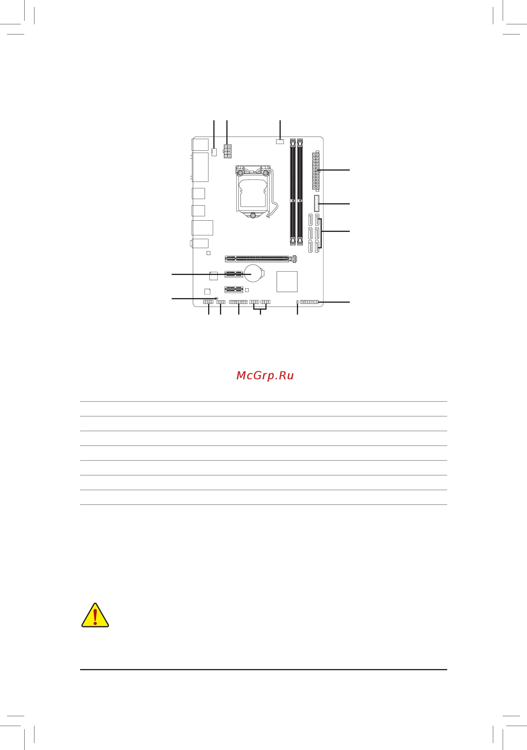Gigabyte ga-b150m-d2v [14/39] 7 internal connectors