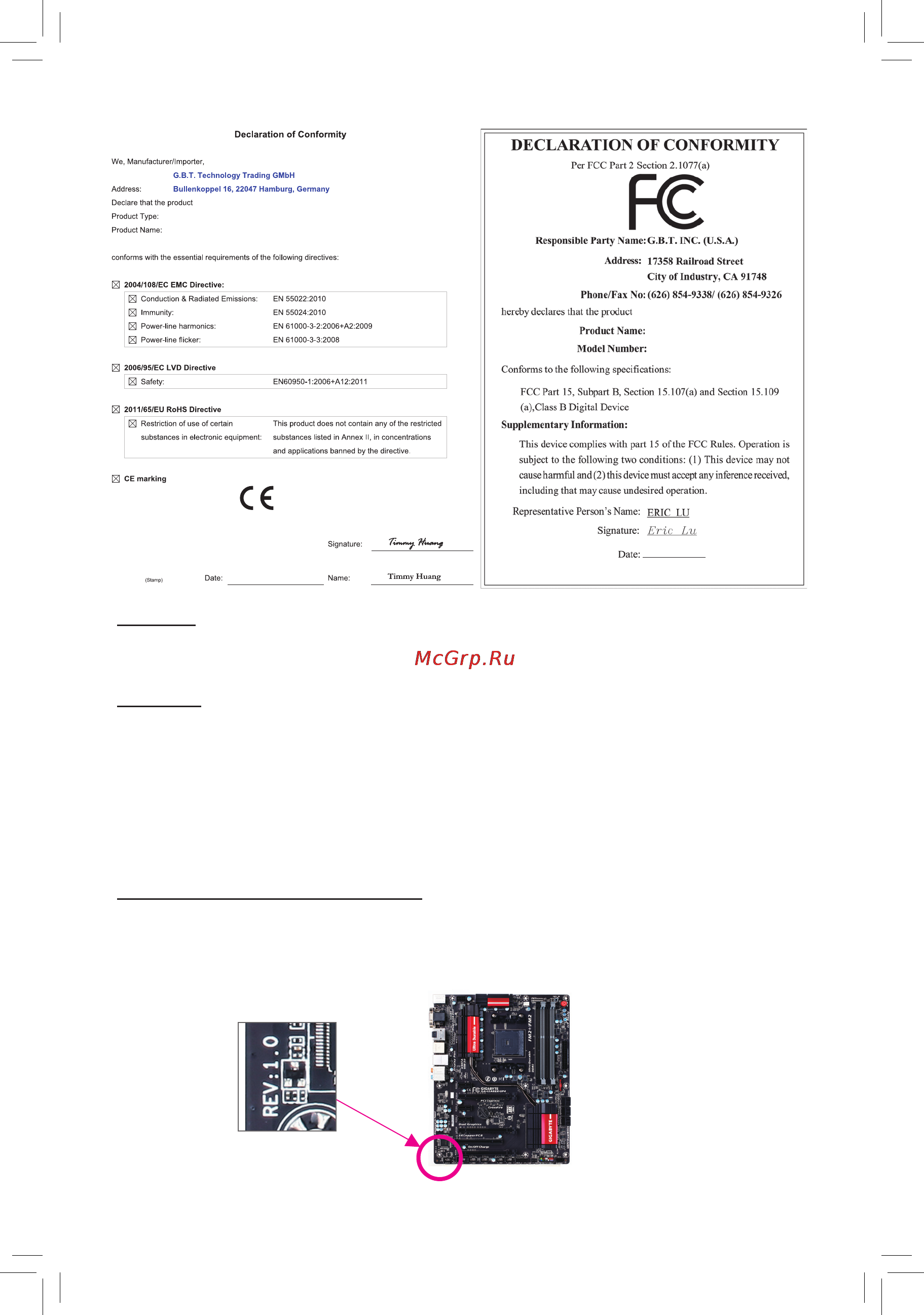 Gigabyte ga-f2a68hm-d3h [2/40] Identifying your motherboard revision