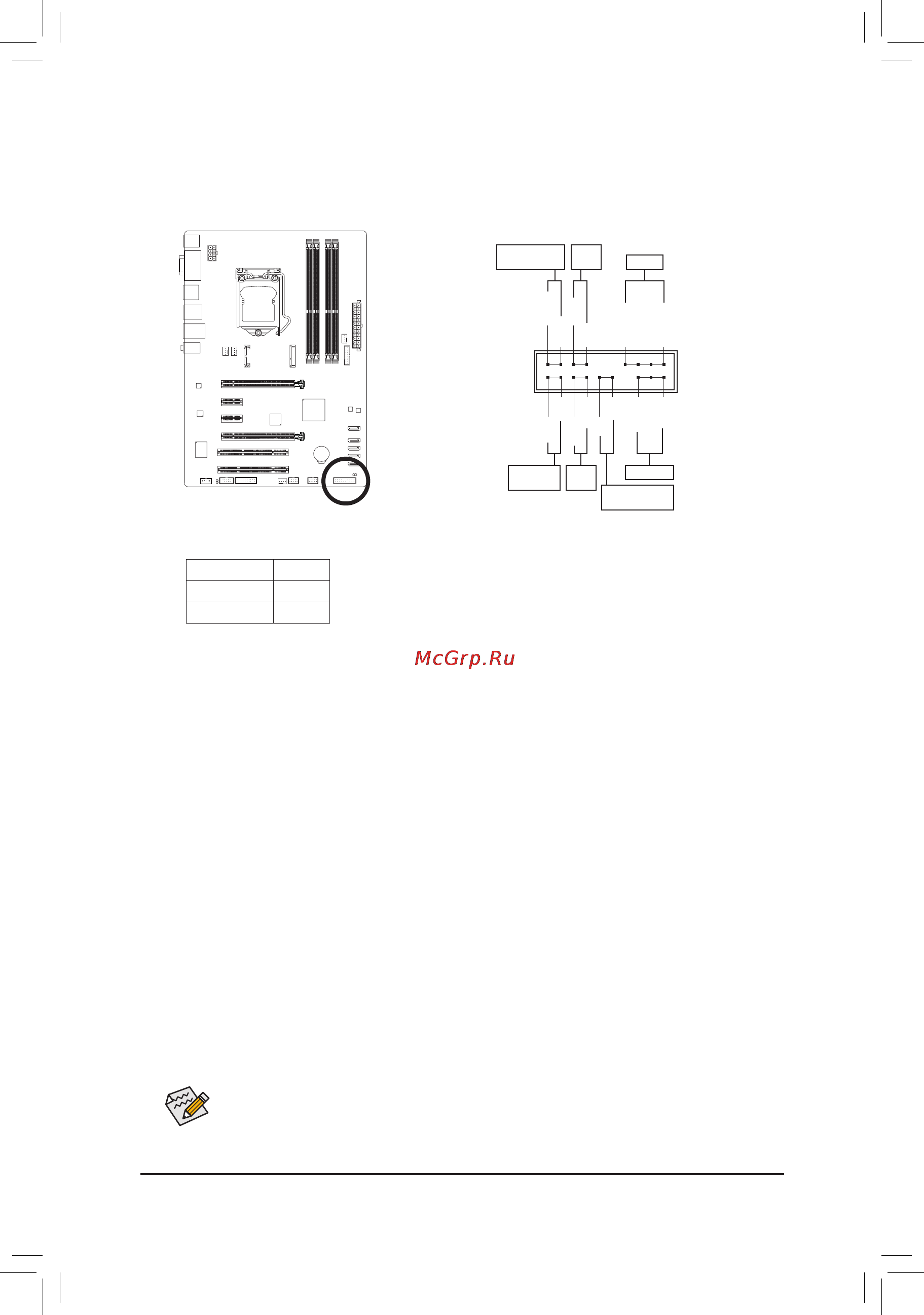 Gigabyte GAZ77DS3H [26/100] F_panel front panel header