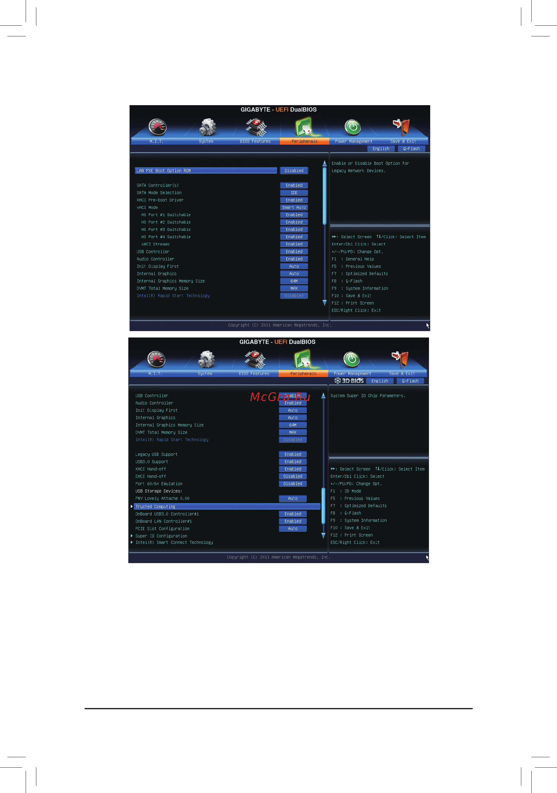 Gigabyte GA-Z77-D3H [48/104] 6 peripherals