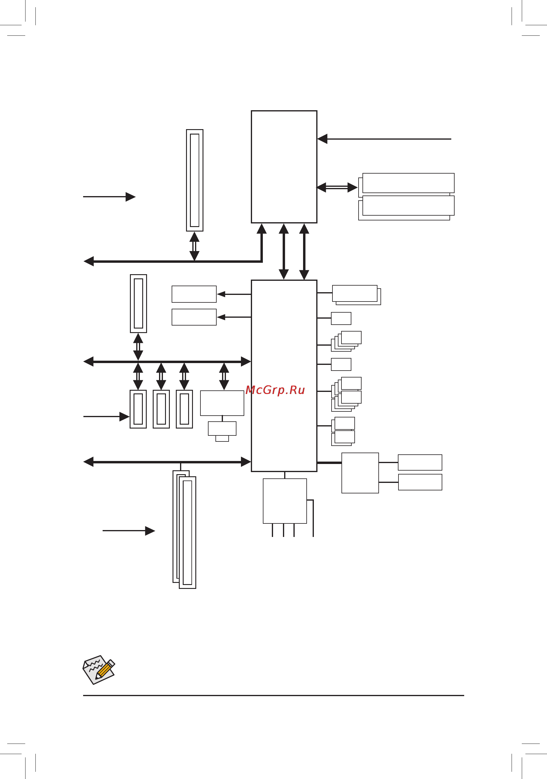 Gigabyte GA-B75-D3V [8/88] Ga b75 d3v motherboard block diagram