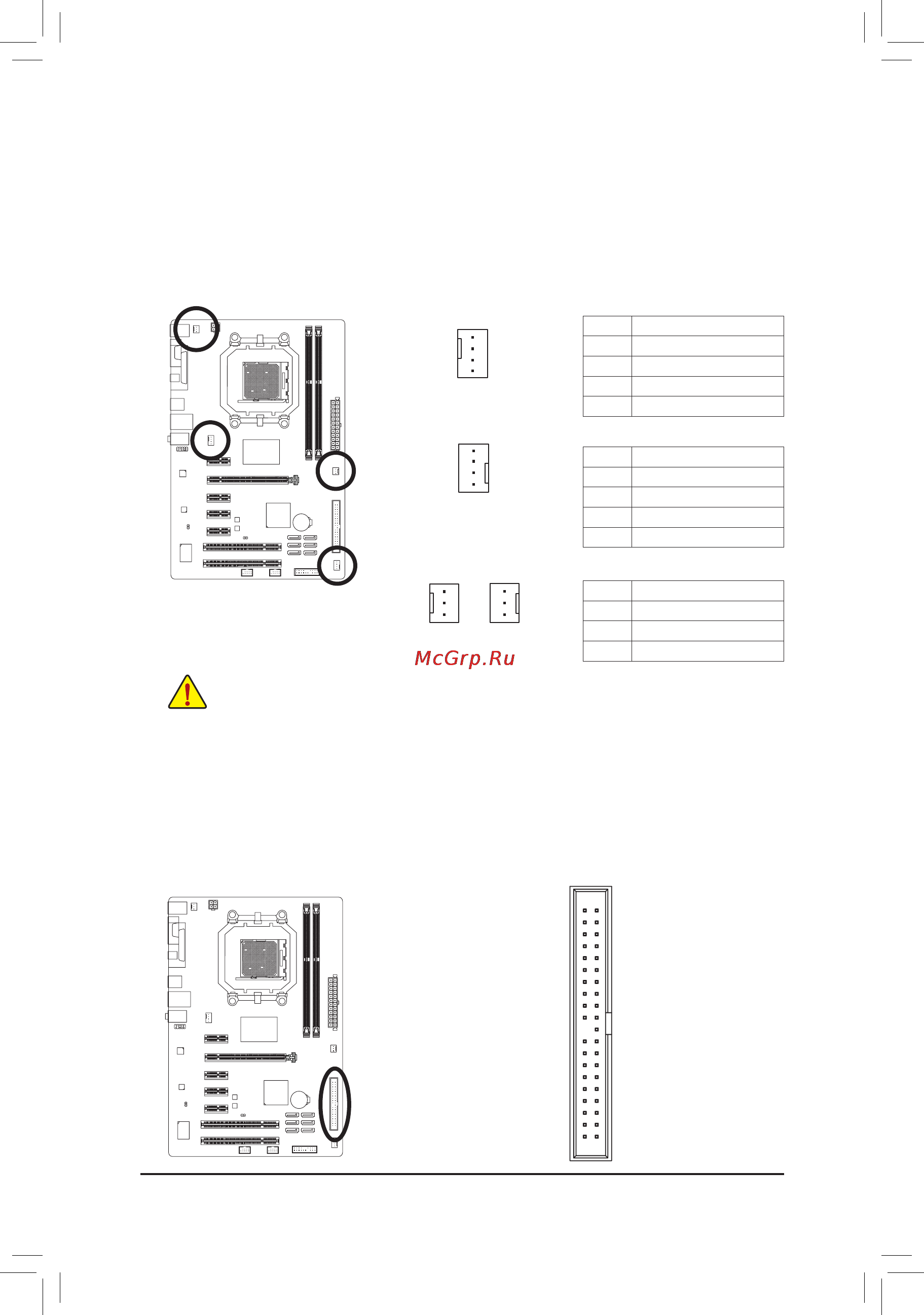 Gigabyte GA-780T-D3L [22/96] 4 5 cpu_fan sys_fan1 sys_fan2 pwr_fan fan headers
