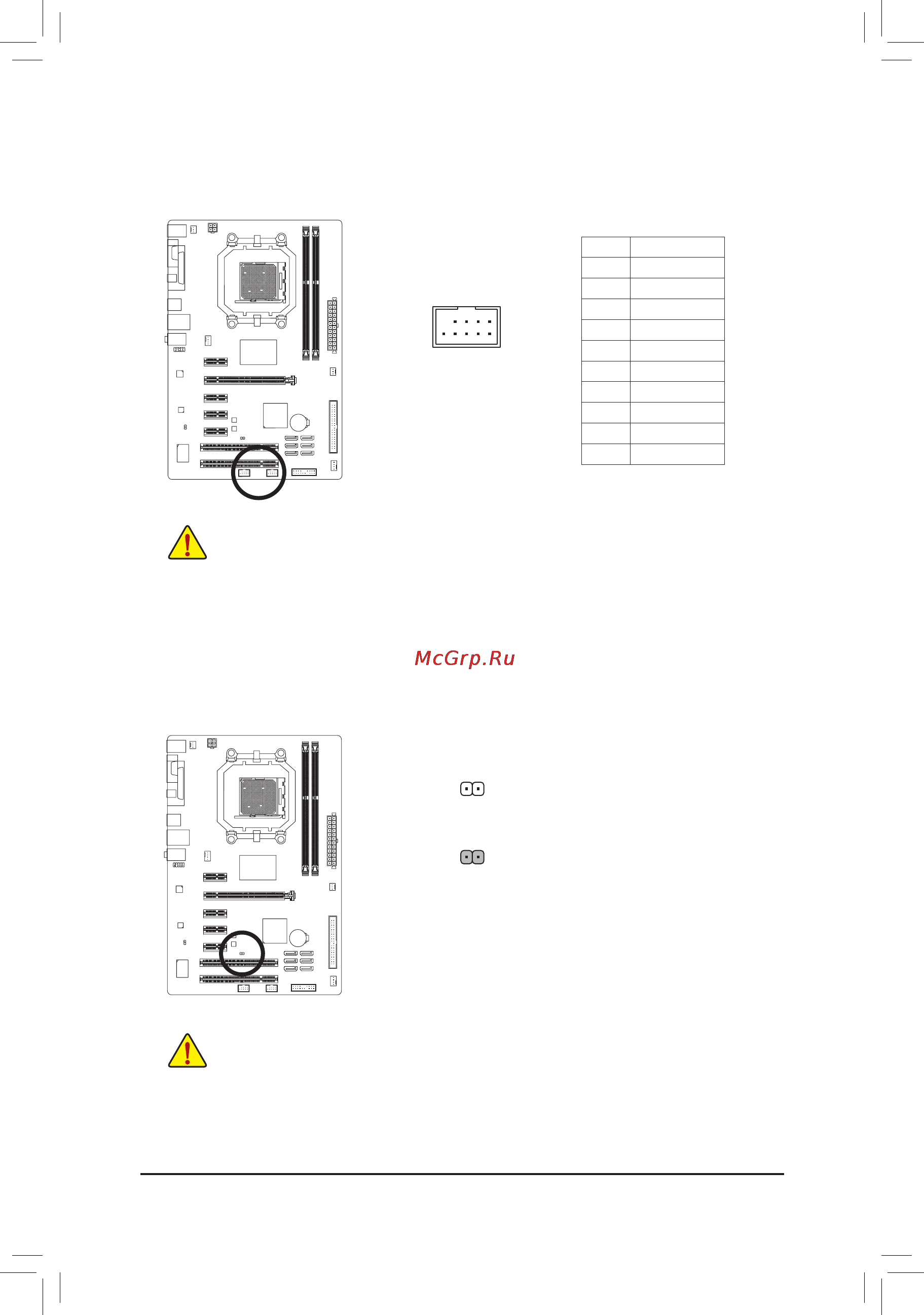 Gigabyte GA-780T-D3L [26/96] F_usb1 f_usb2 usb headers