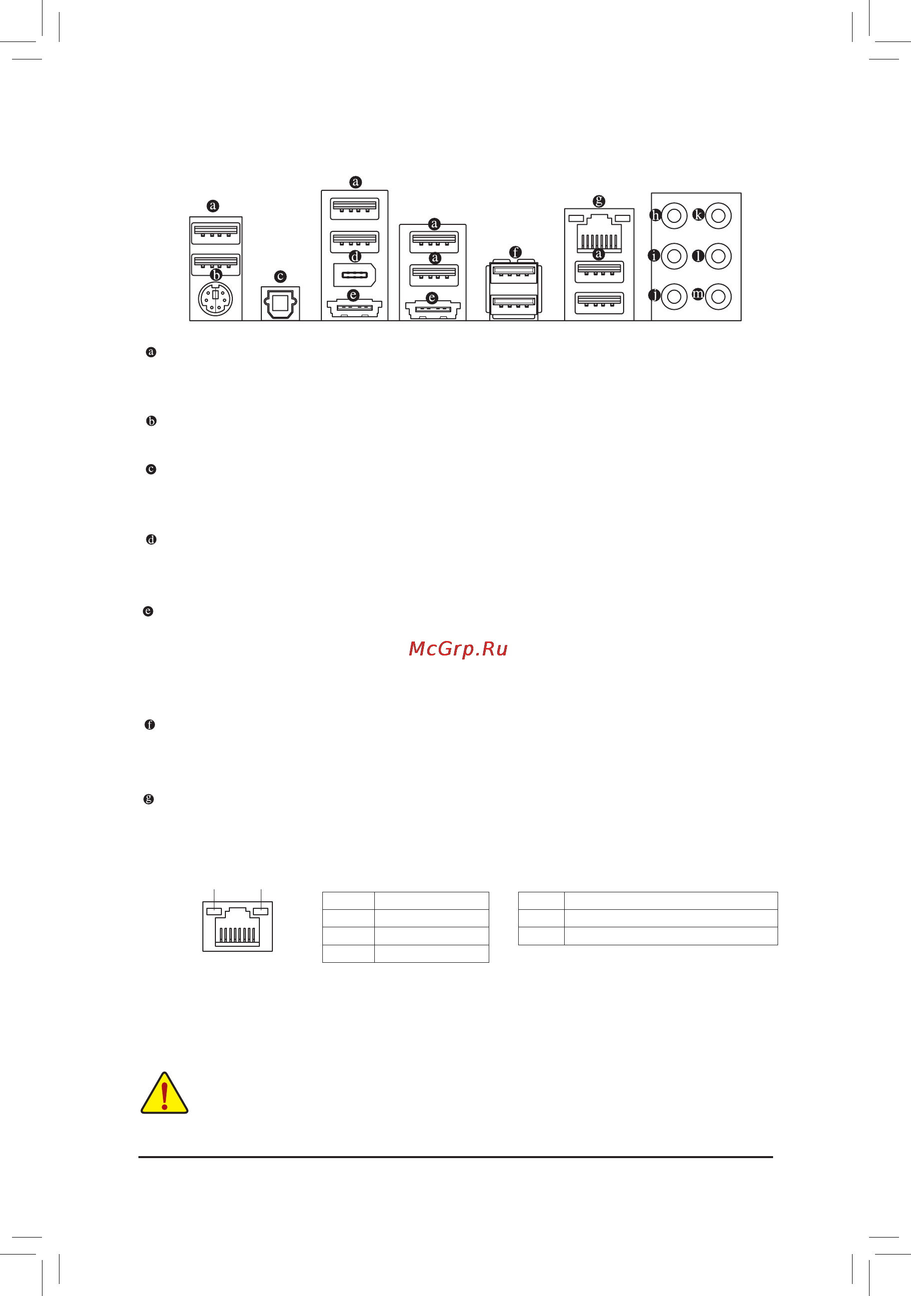 Gigabyte GA-990FXA-UD3 [20/112] 7 back panel connectors