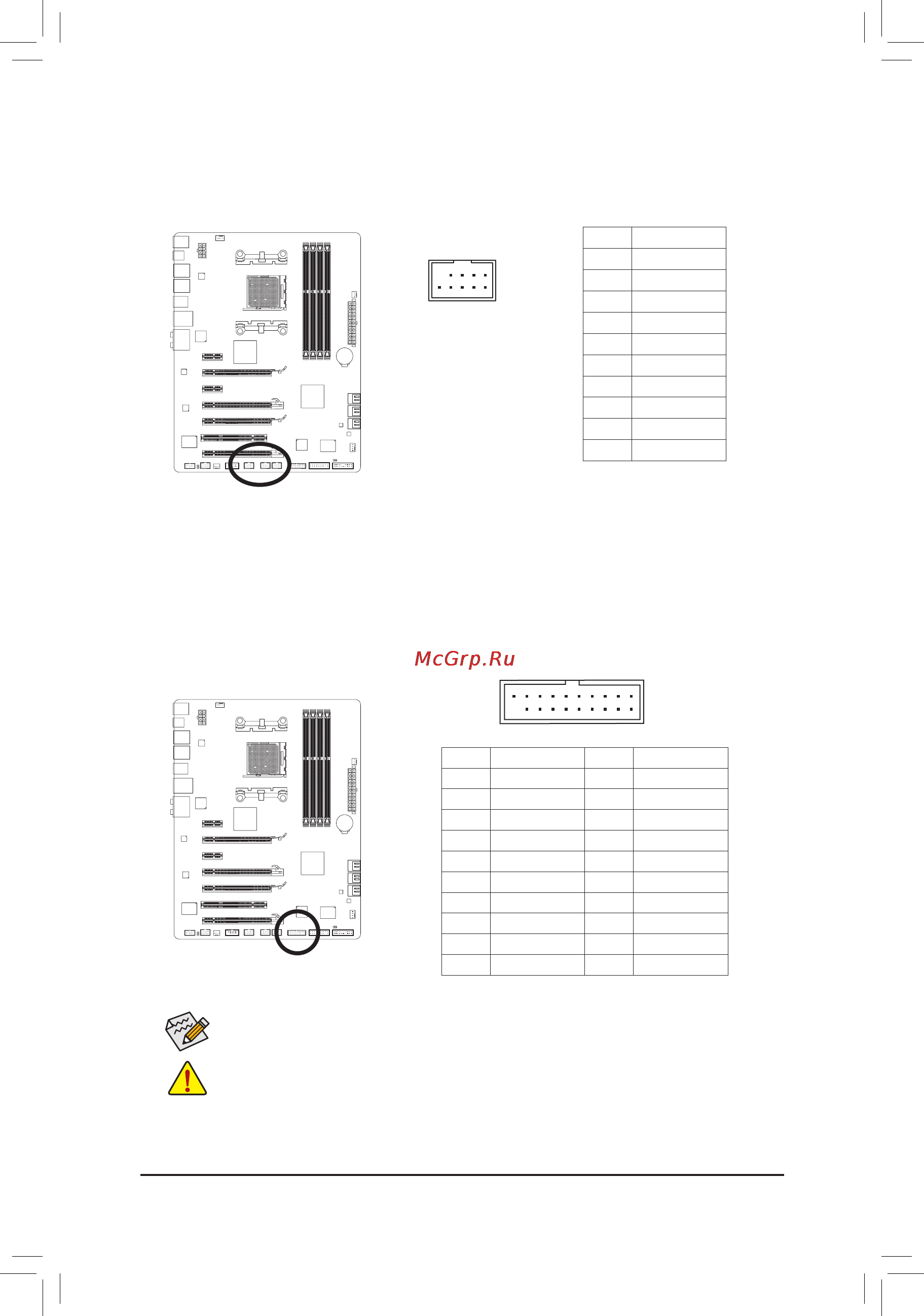 Gigabyte GA-990FXA-UD3 [27/112] F_usb1 f_usb2 f_usb3 2 1 usb headers