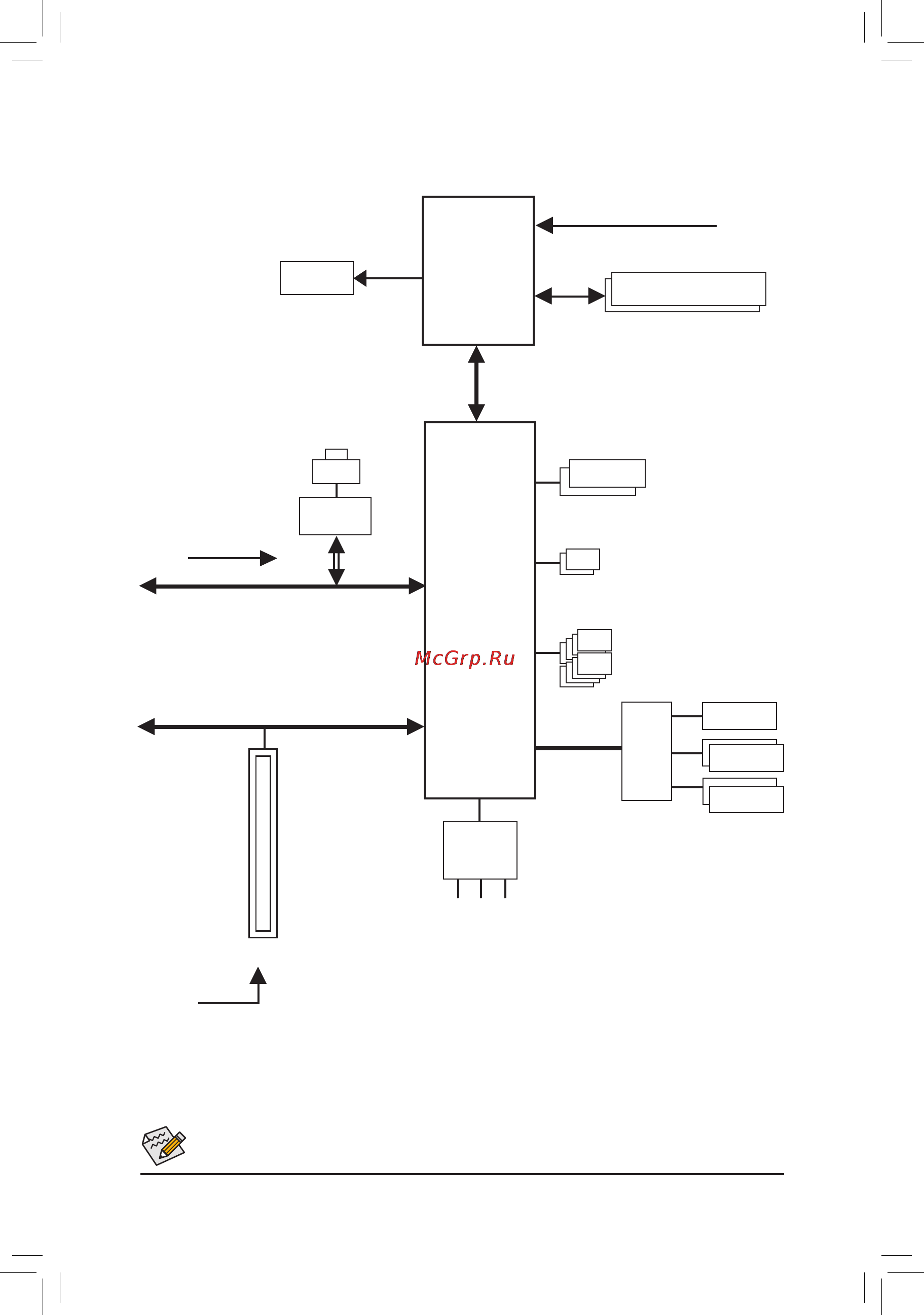 Gigabyte GA-D425TU(D) [8/72] Ga d425tu motherboard block diagram