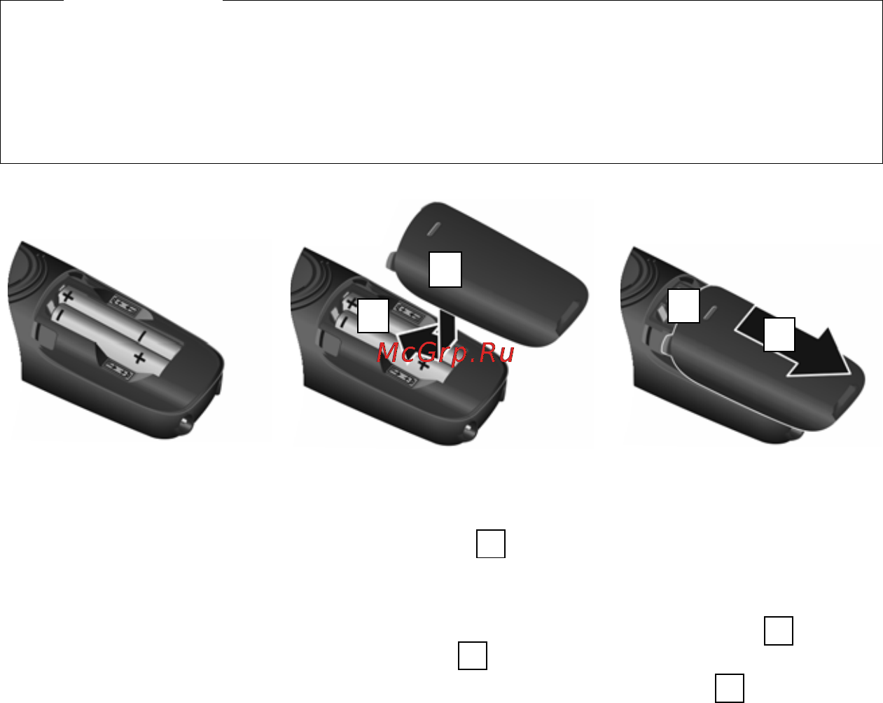 Gigaset c530 [11/87] Установка аккумуляторов и закрытие крышки отсека для аккумуляторов