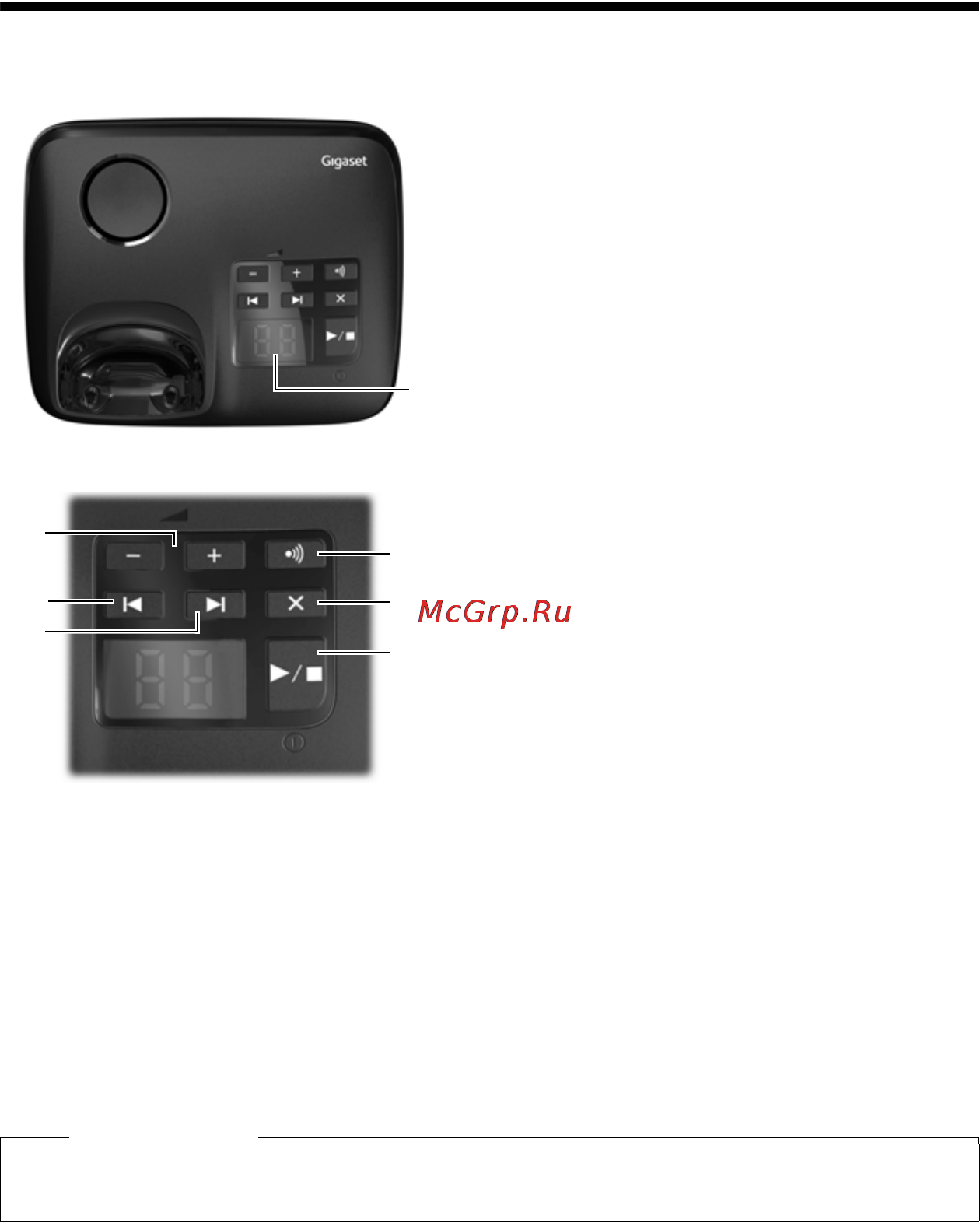 Gigaset c530 [4/87] Базовый блок gigaset c430a c530a
