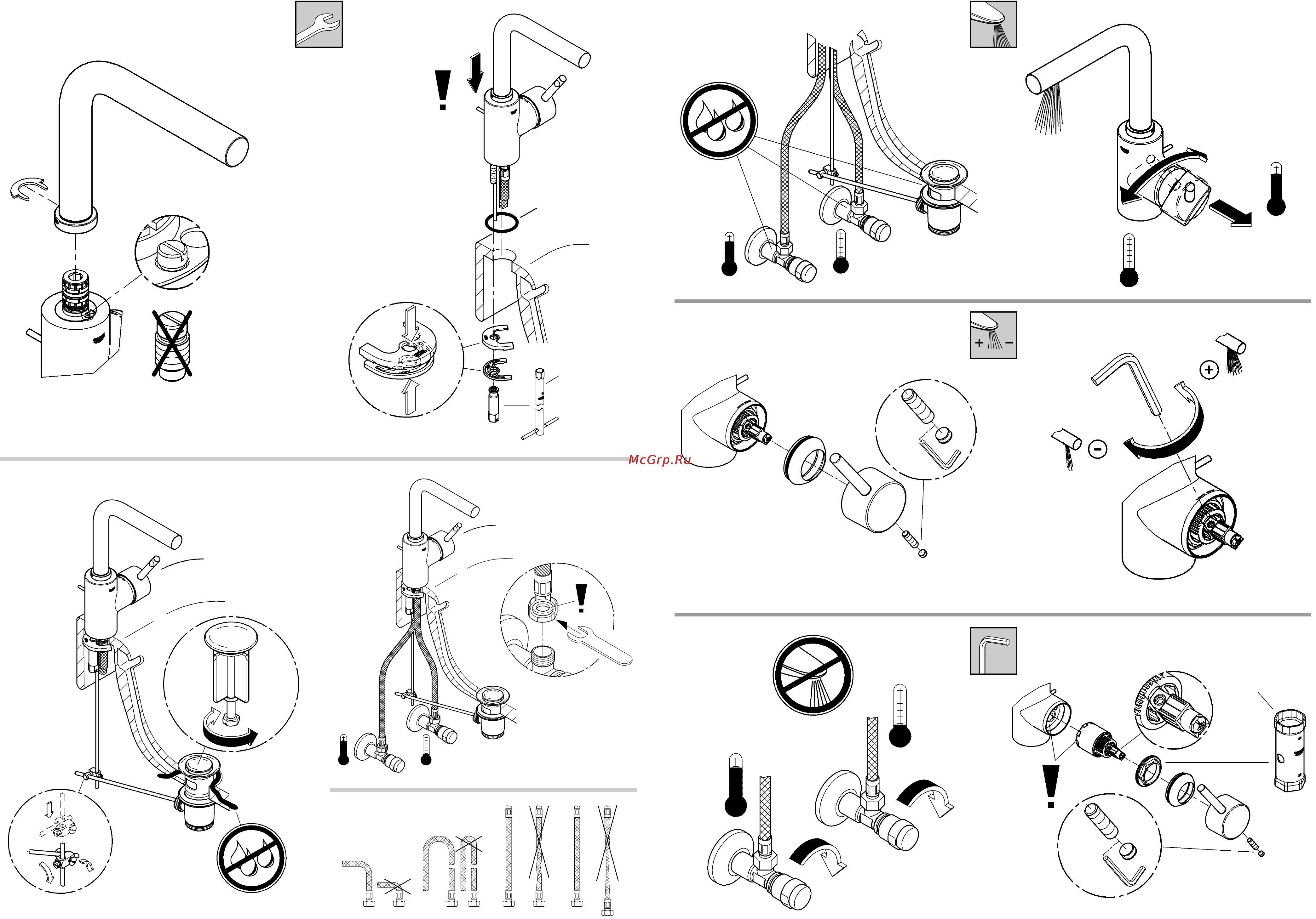 Grohe 32628000 essence Инструкция по эксплуатации онлайн [3/14] 153609