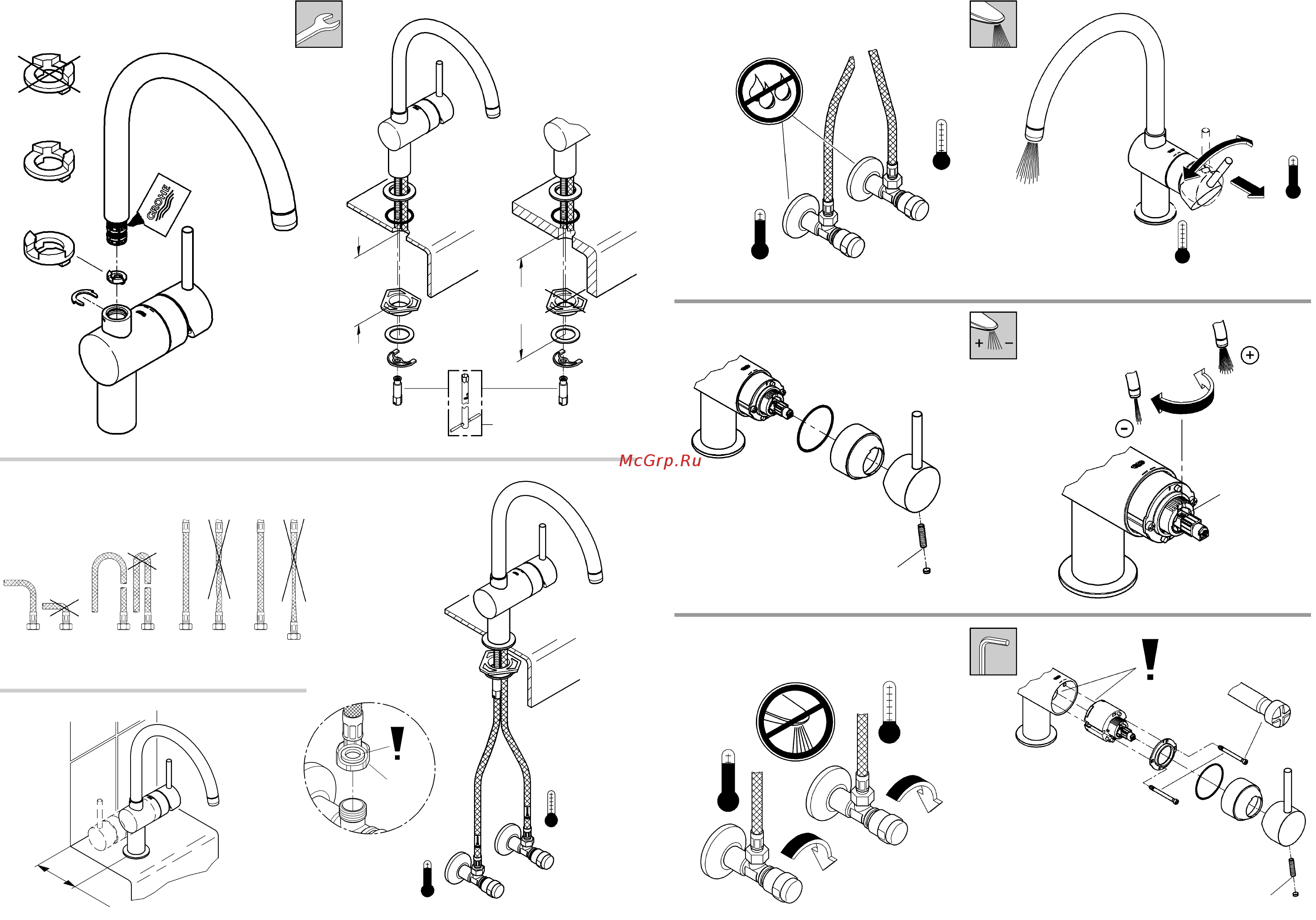 Grohe Minta 32488DC0 Инструкция по эксплуатации онлайн [3/14] 274708