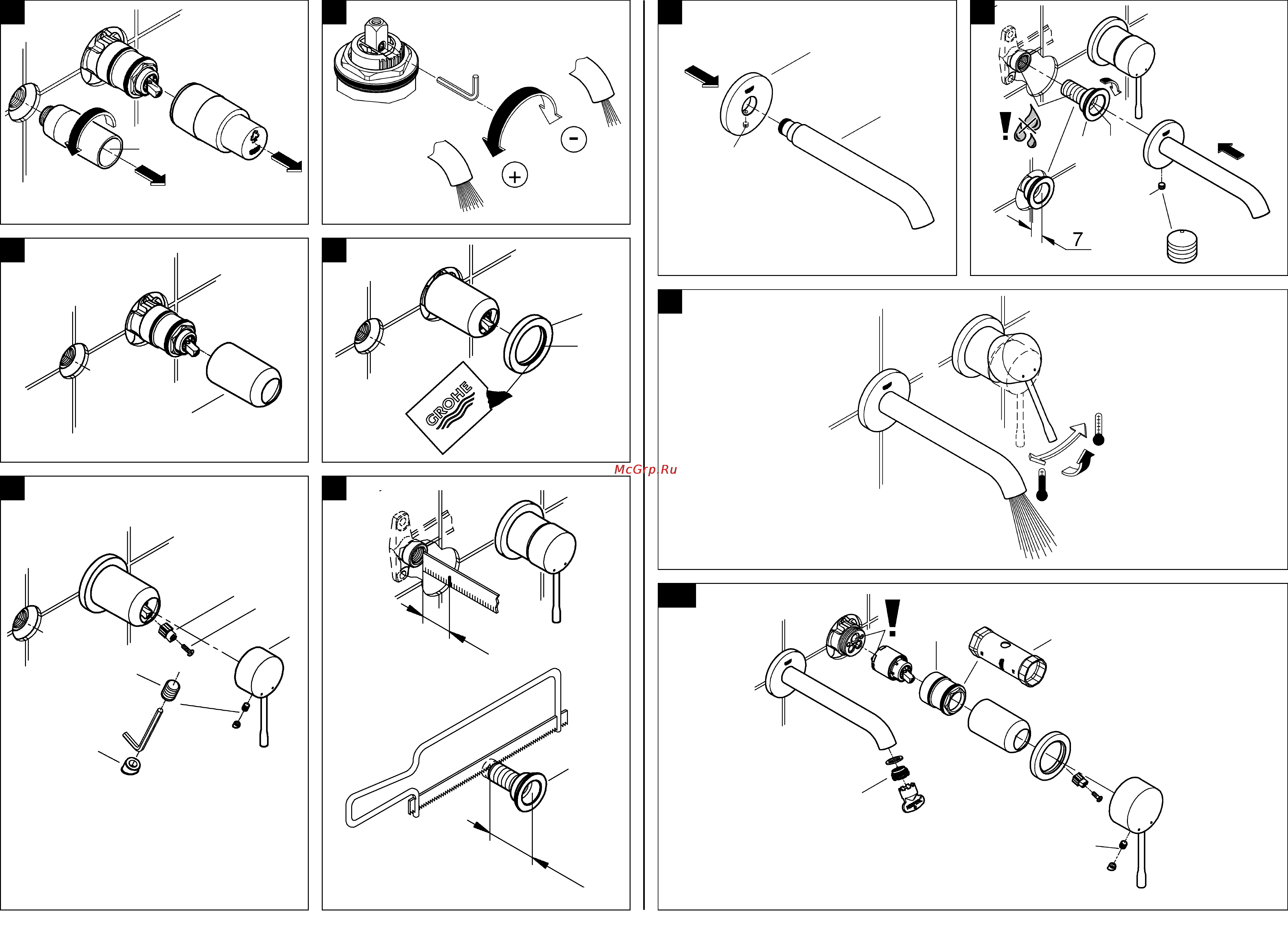 Grohe essence+ 19408001 Инструкция по эксплуатации онлайн [3/20] 153731