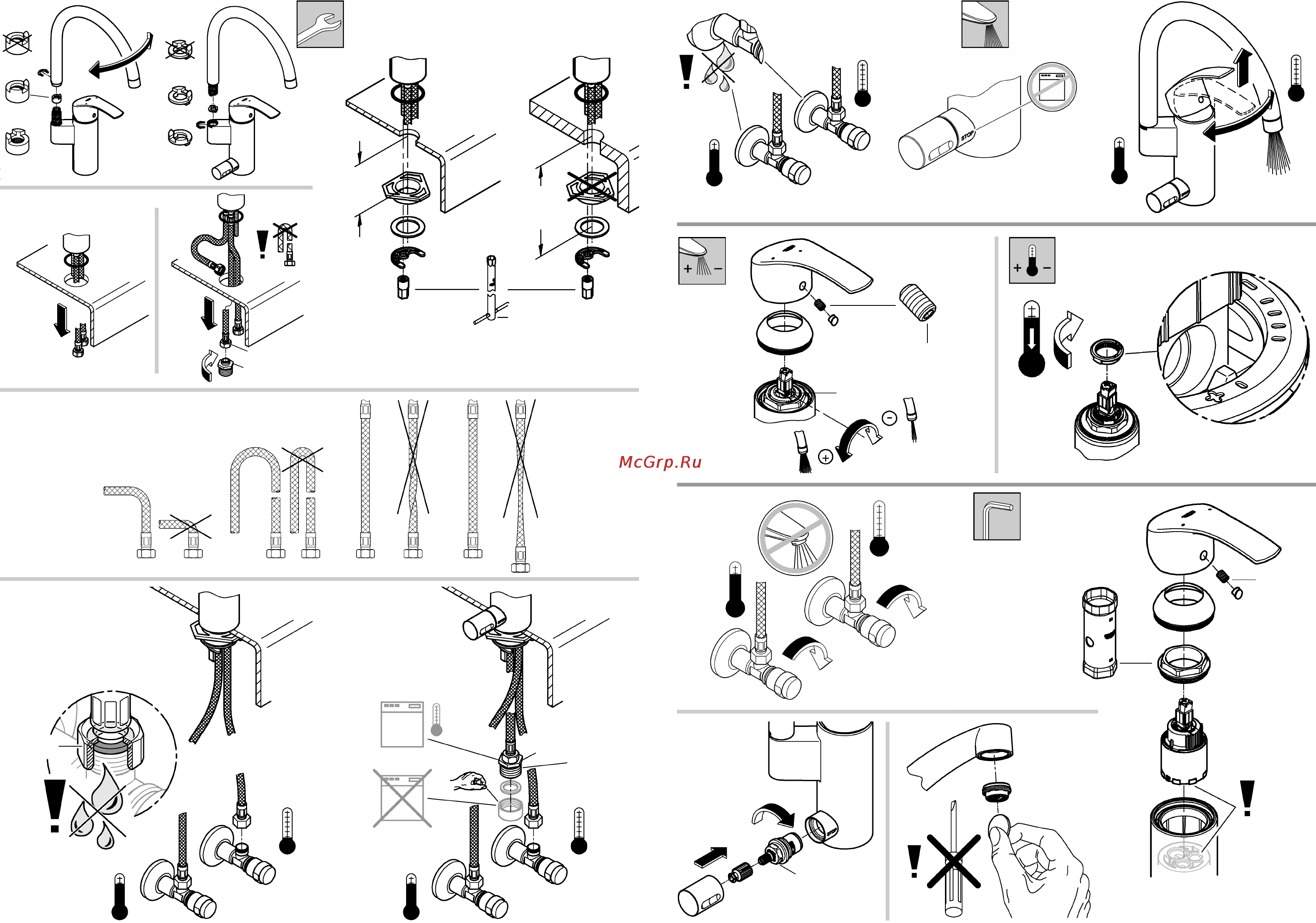 Grohe eurosmart new 33281002 Инструкция по эксплуатации онлайн [3/14] 153743
