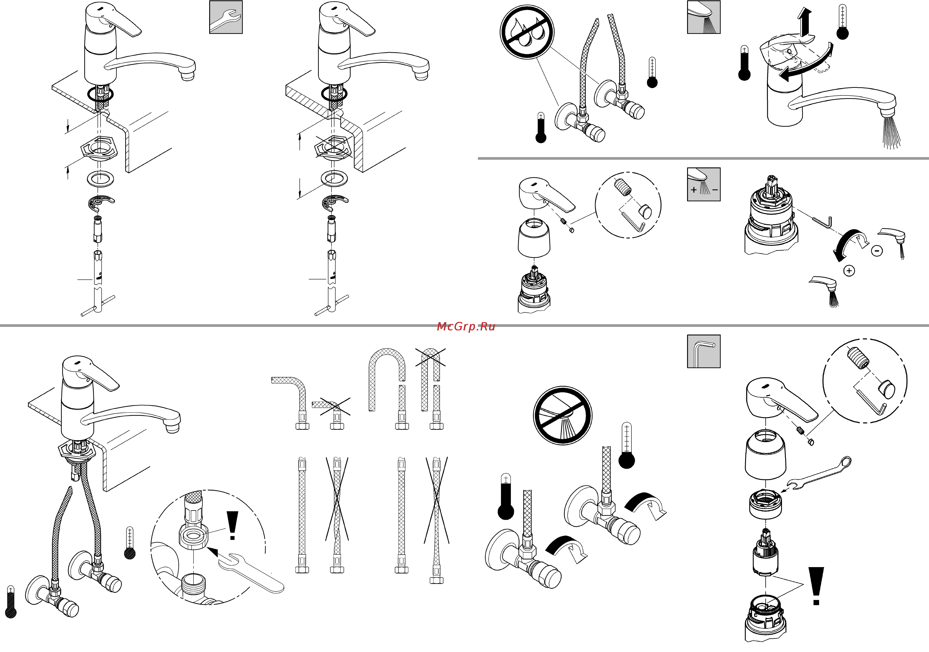 Grohe eurostyle 33977001 Инструкция по эксплуатации онлайн [3/14] 153752