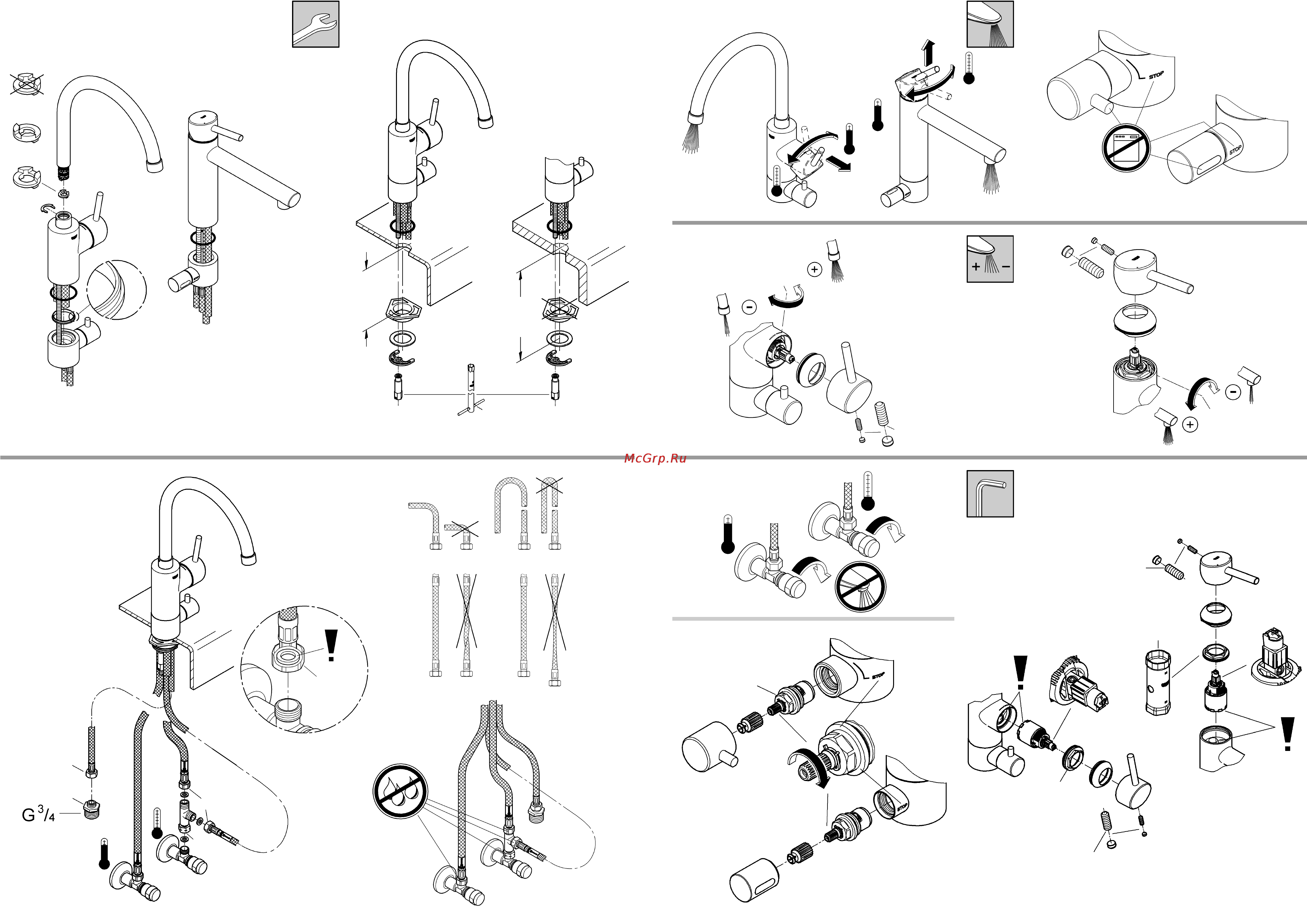 Grohe concetto 32666001 [3/14] 19 017