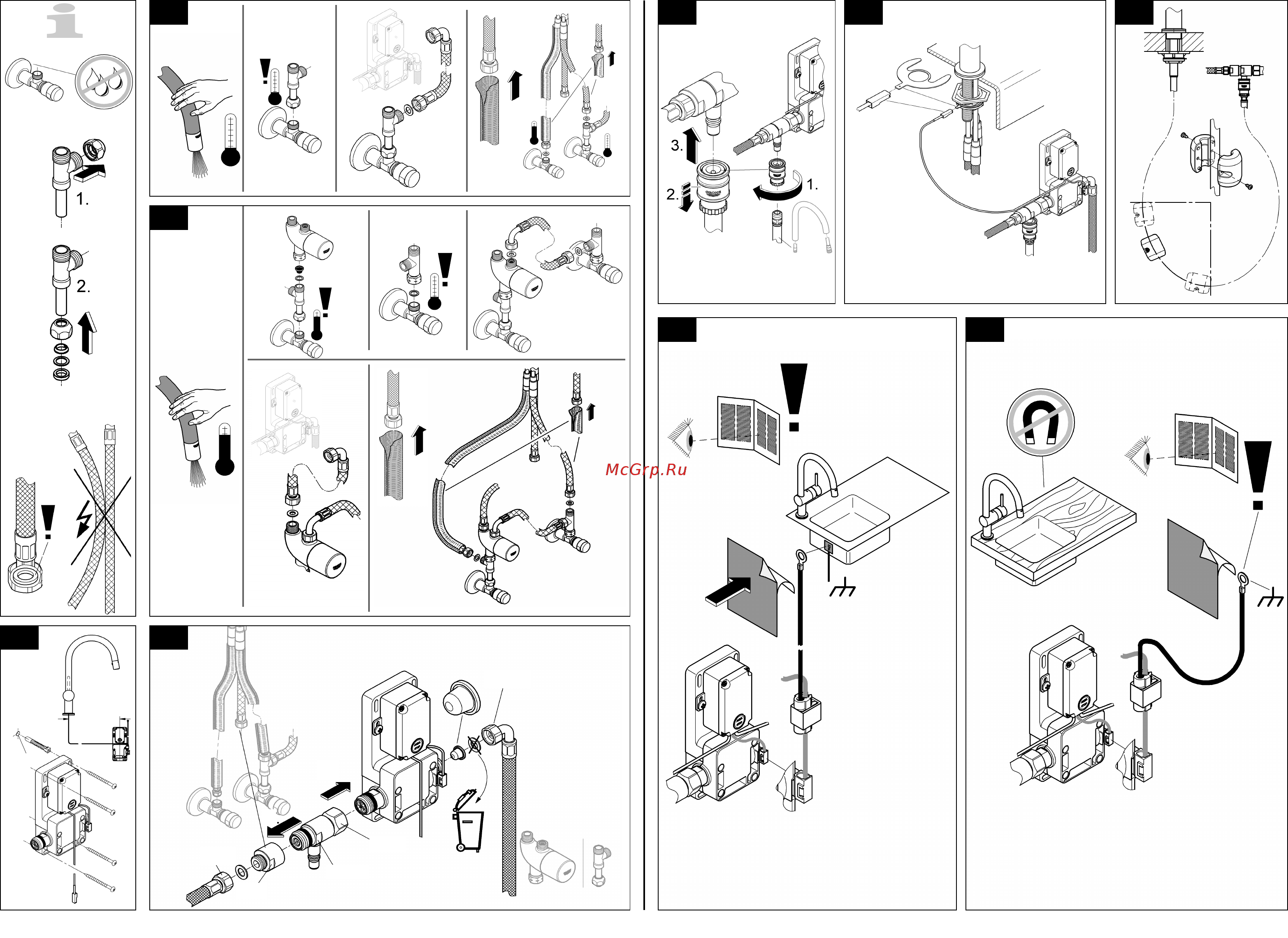 Grohe Minta Touch 31360DC0 Инструкция по эксплуатации онлайн [3/64] 274774