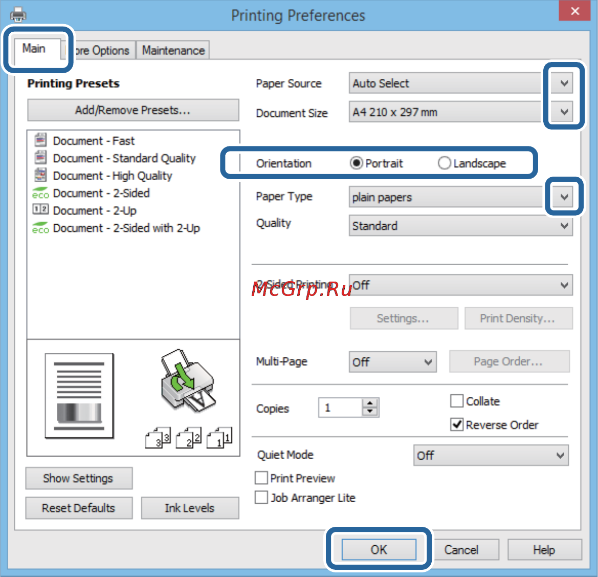 Epson WorkForce Pro WF-M5690DWF [54/187] Printing basics windows