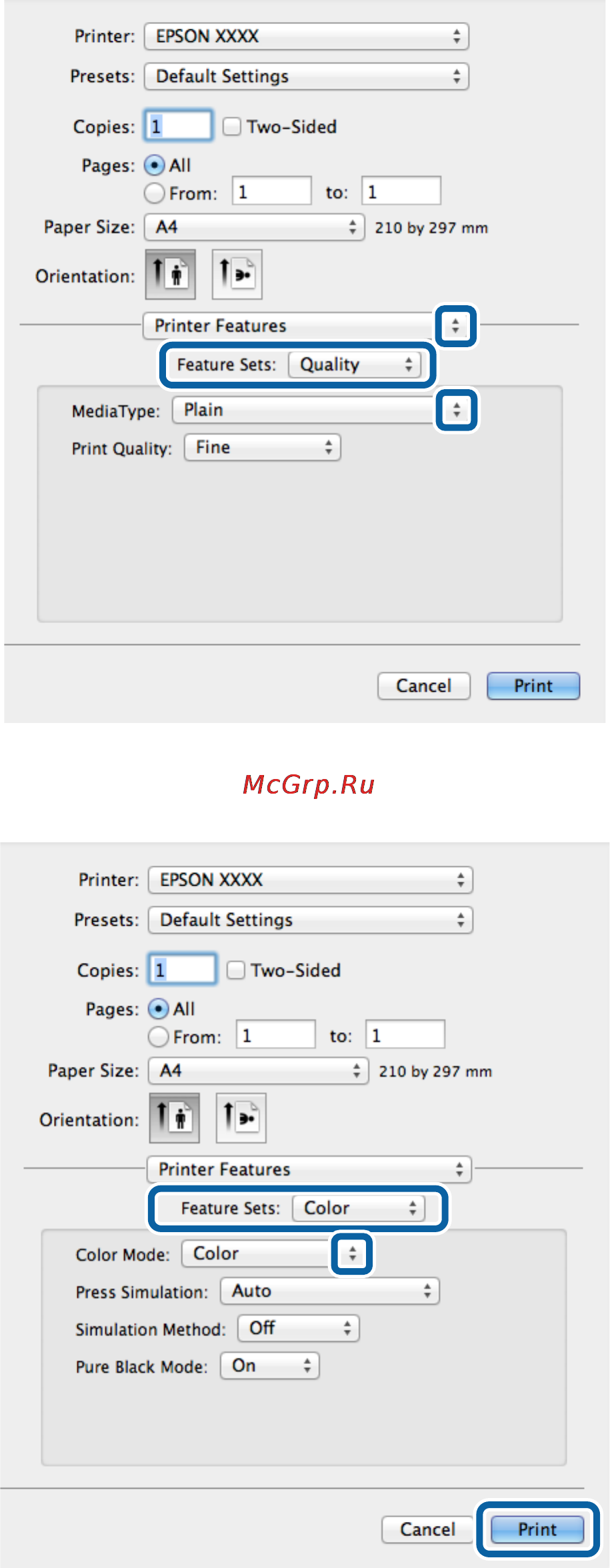 Epson WorkForce Pro WF-8590DWF Руководство пользователя онлайн [86/227] 153801