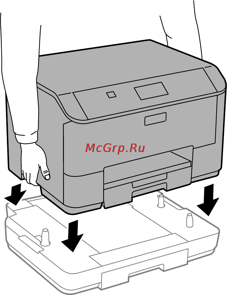 Epson WorkForce Pro WF-M5190DW [105/108] Setting the optional paper cassette unit in the printer driver