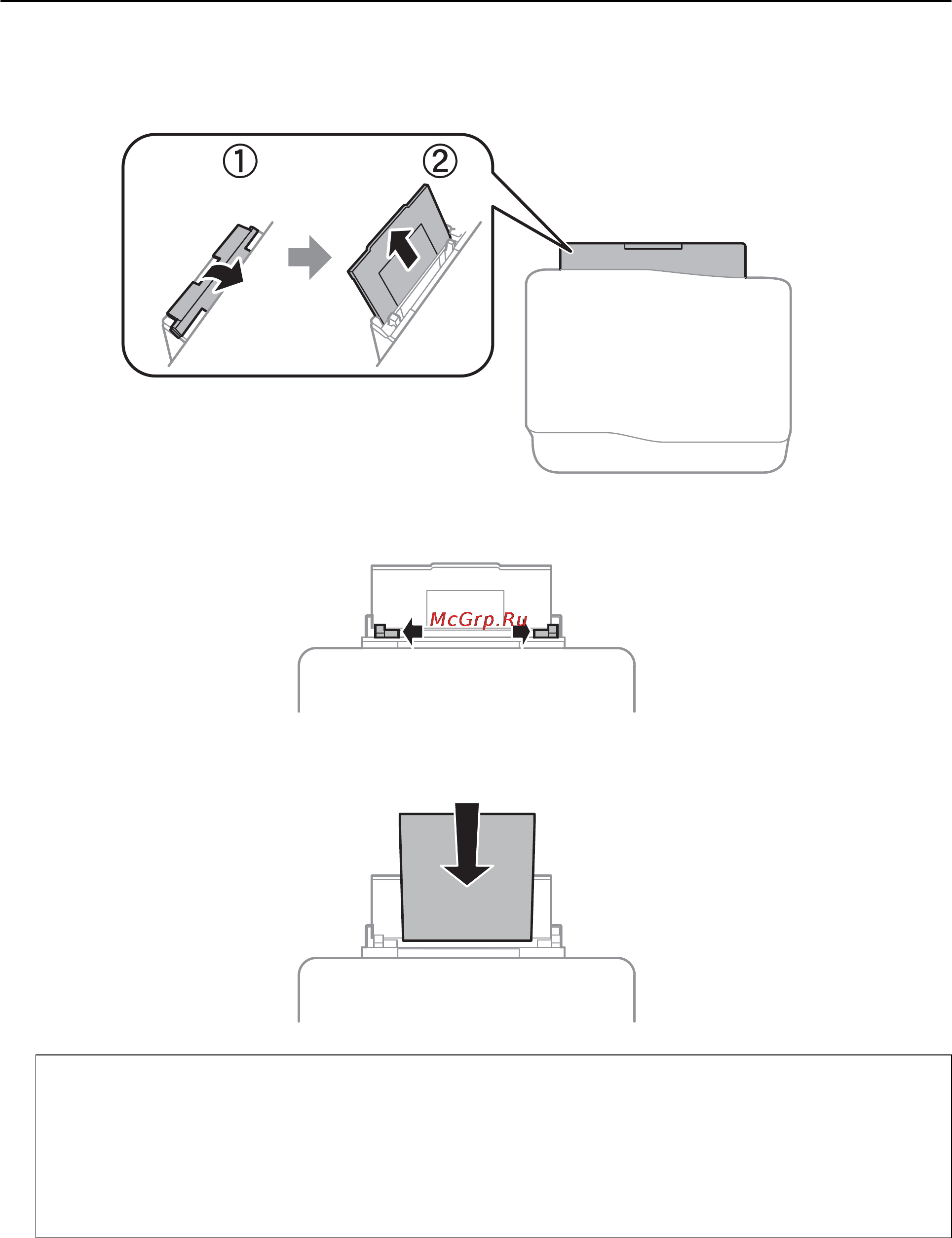 Epson WorkForce Pro WF-M5190DW [30/108] Loading paper in the rear paper feed