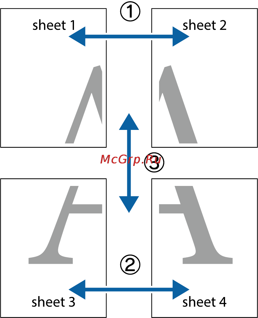 Epson WorkForce Pro WF-M5190DW [42/108] Making posters using overlapping alignment marks