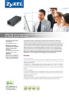 Zyxel ES1100-8P datasheet