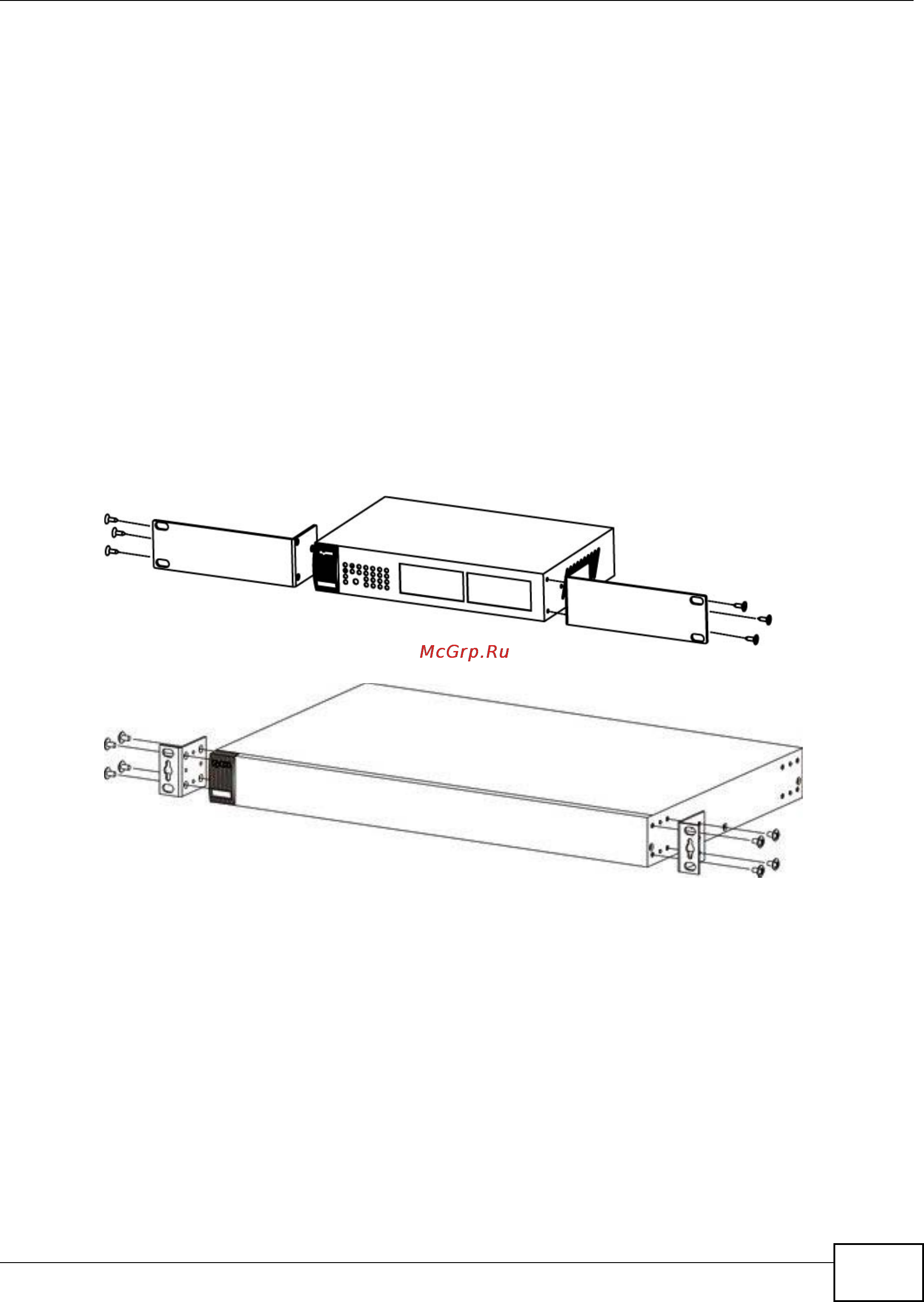 Zyxel GS1100-8HP [15/22] Mounting the switch on a rack