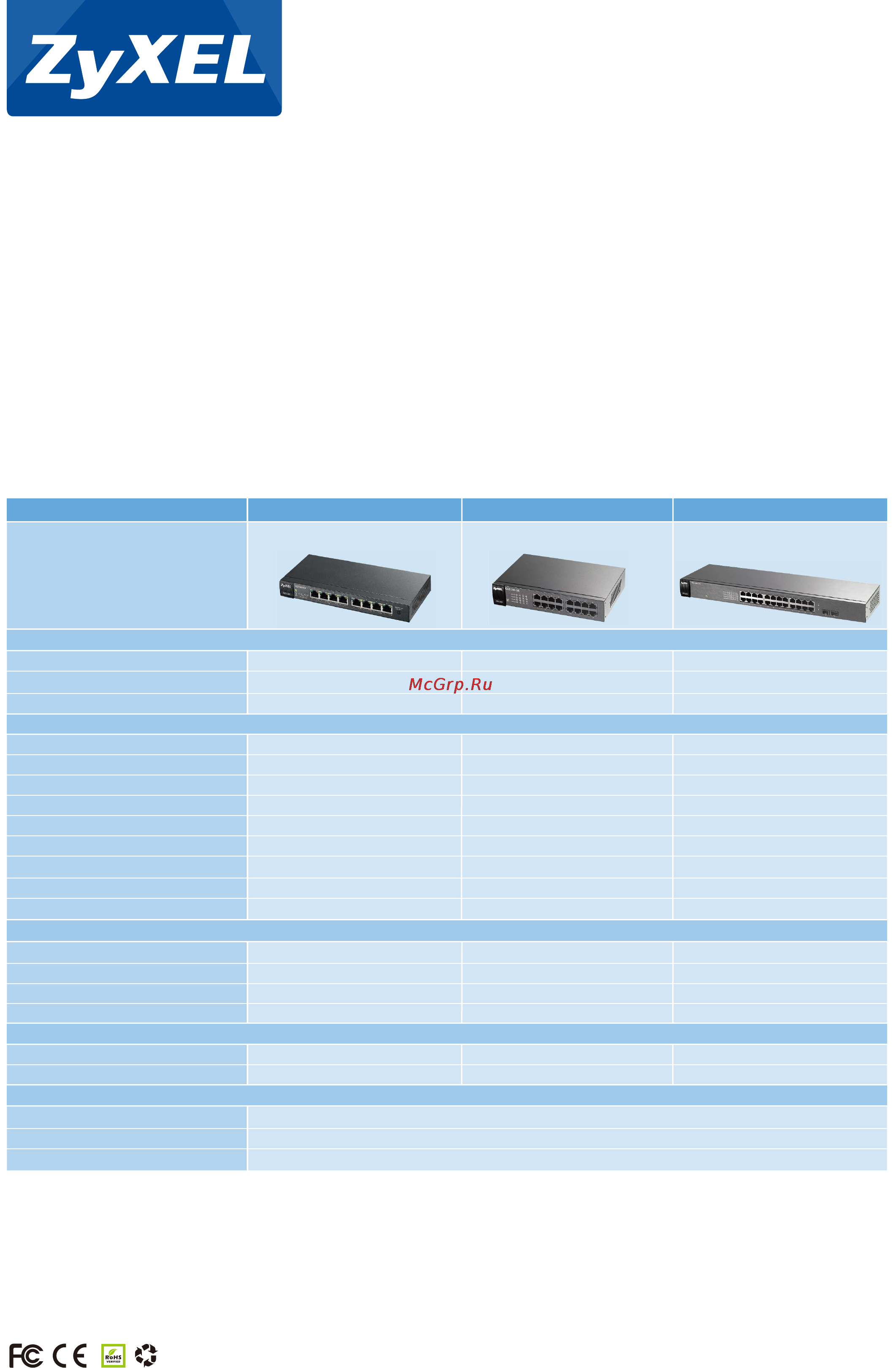 Zyxel GS1100-8HP [2/2] Gs1100 series
