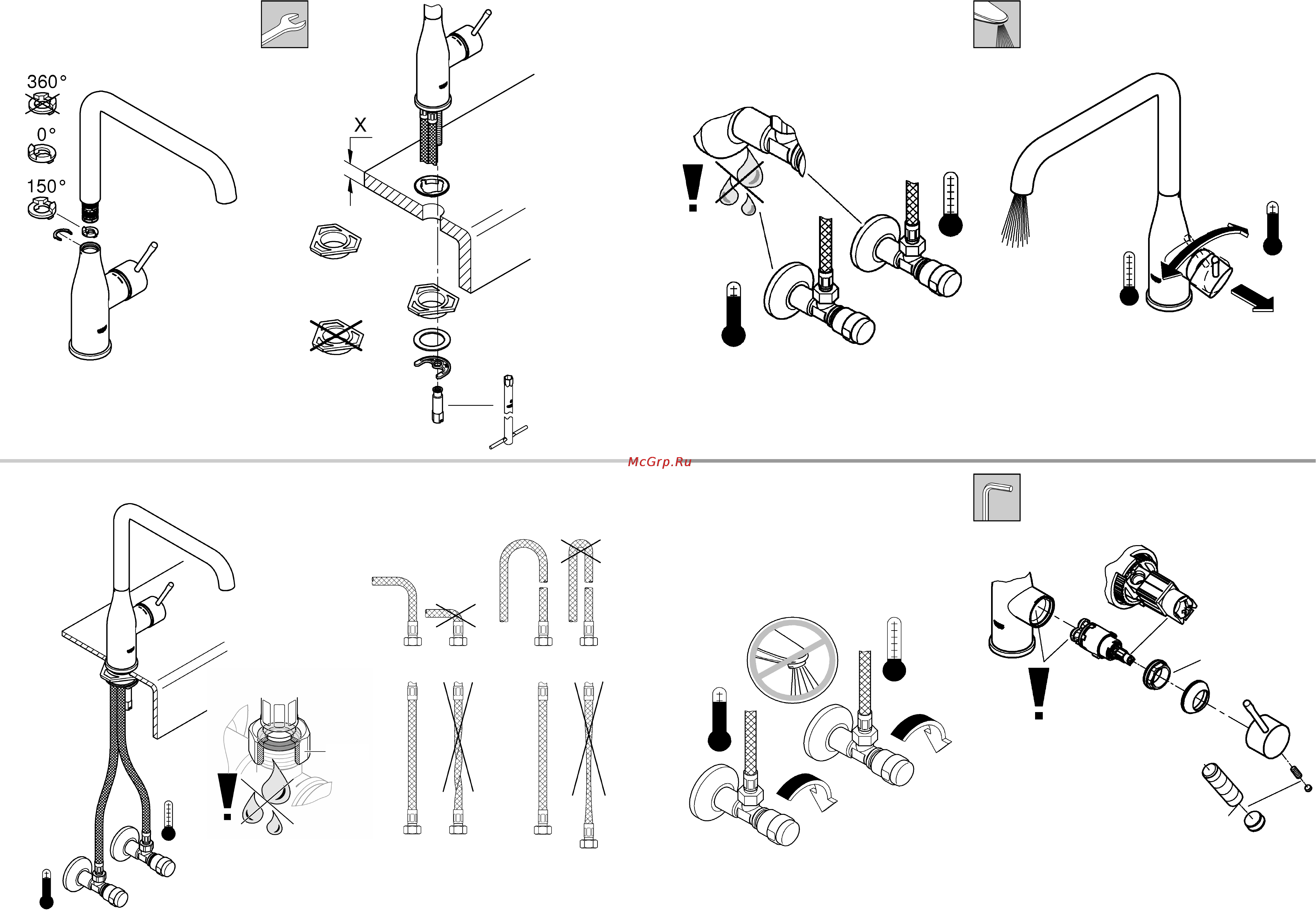 Grohe essence+ 30269dc0 Инструкция по эксплуатации онлайн [3/14] 153840