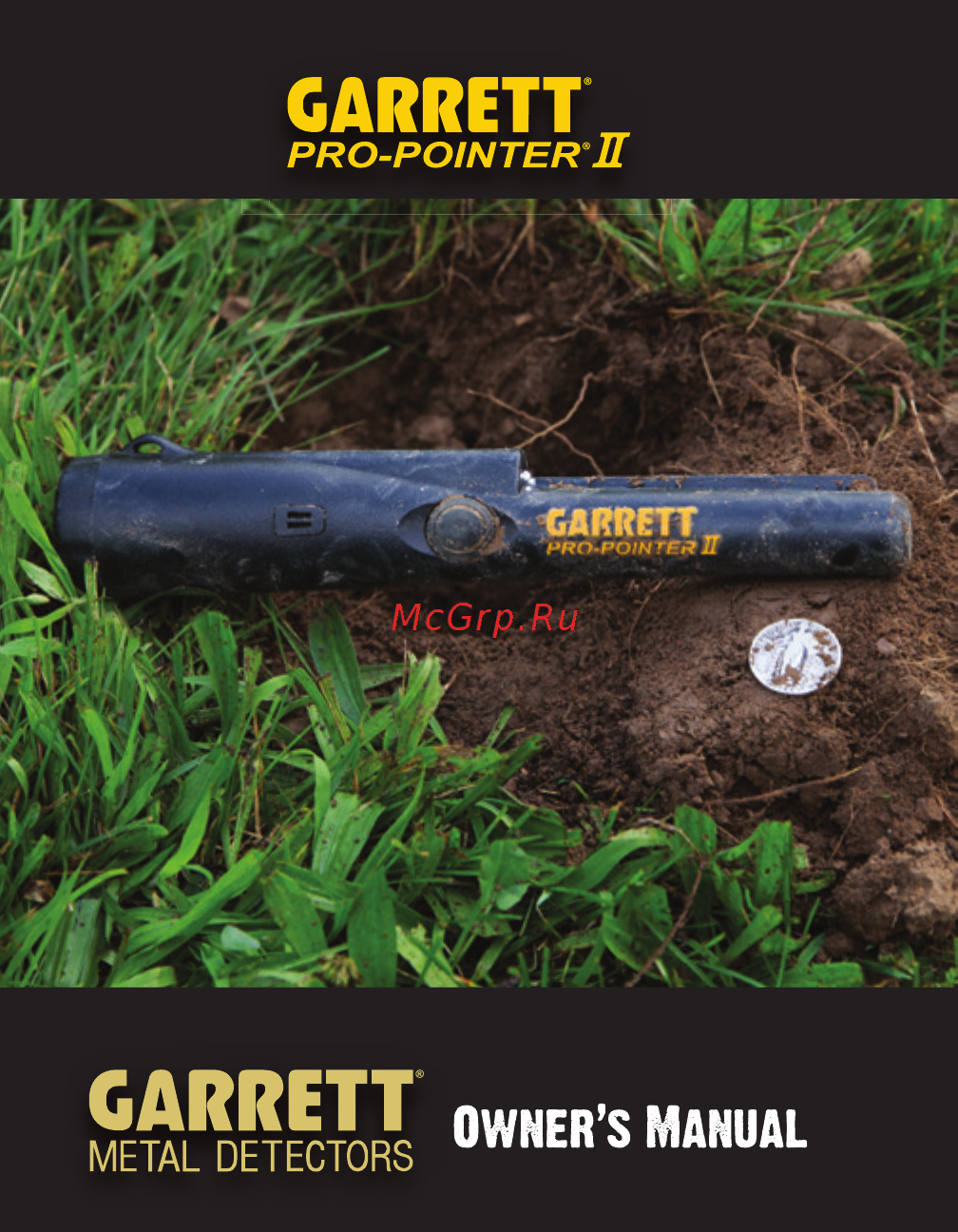 Garrett pro-pointer ii Инструкция по эксплуатации онлайн