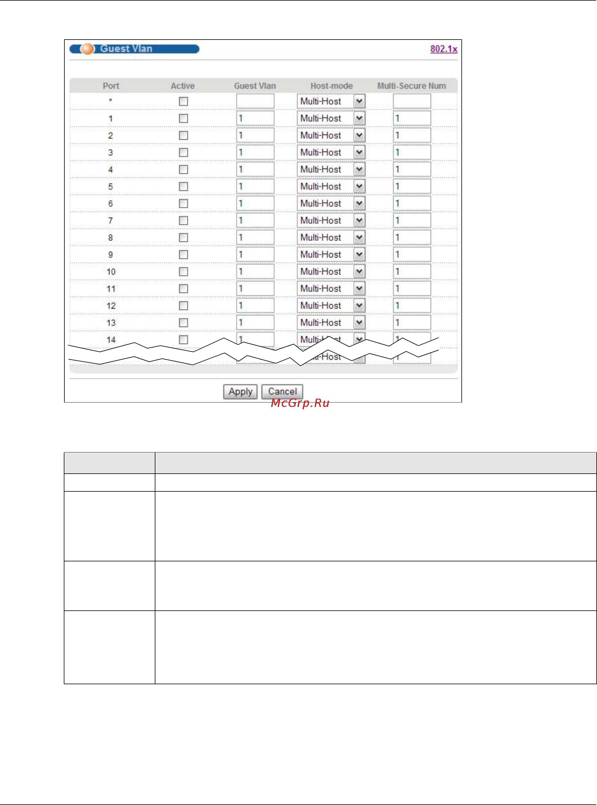 Zyxel GS1920-48 [148/381] Chapter 18 port authentication