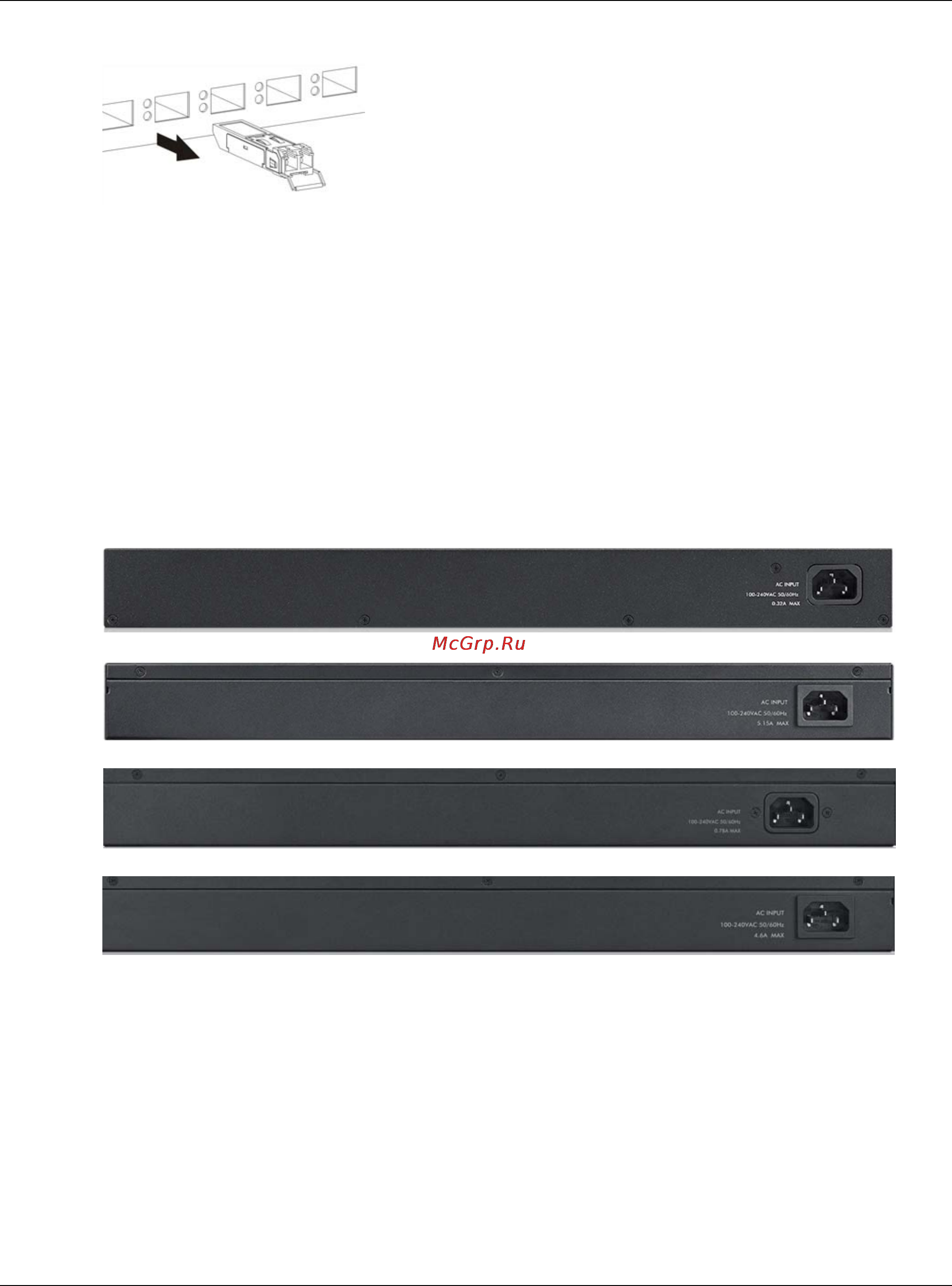 Zyxel GS1920-48HP [29/381] Rear panel