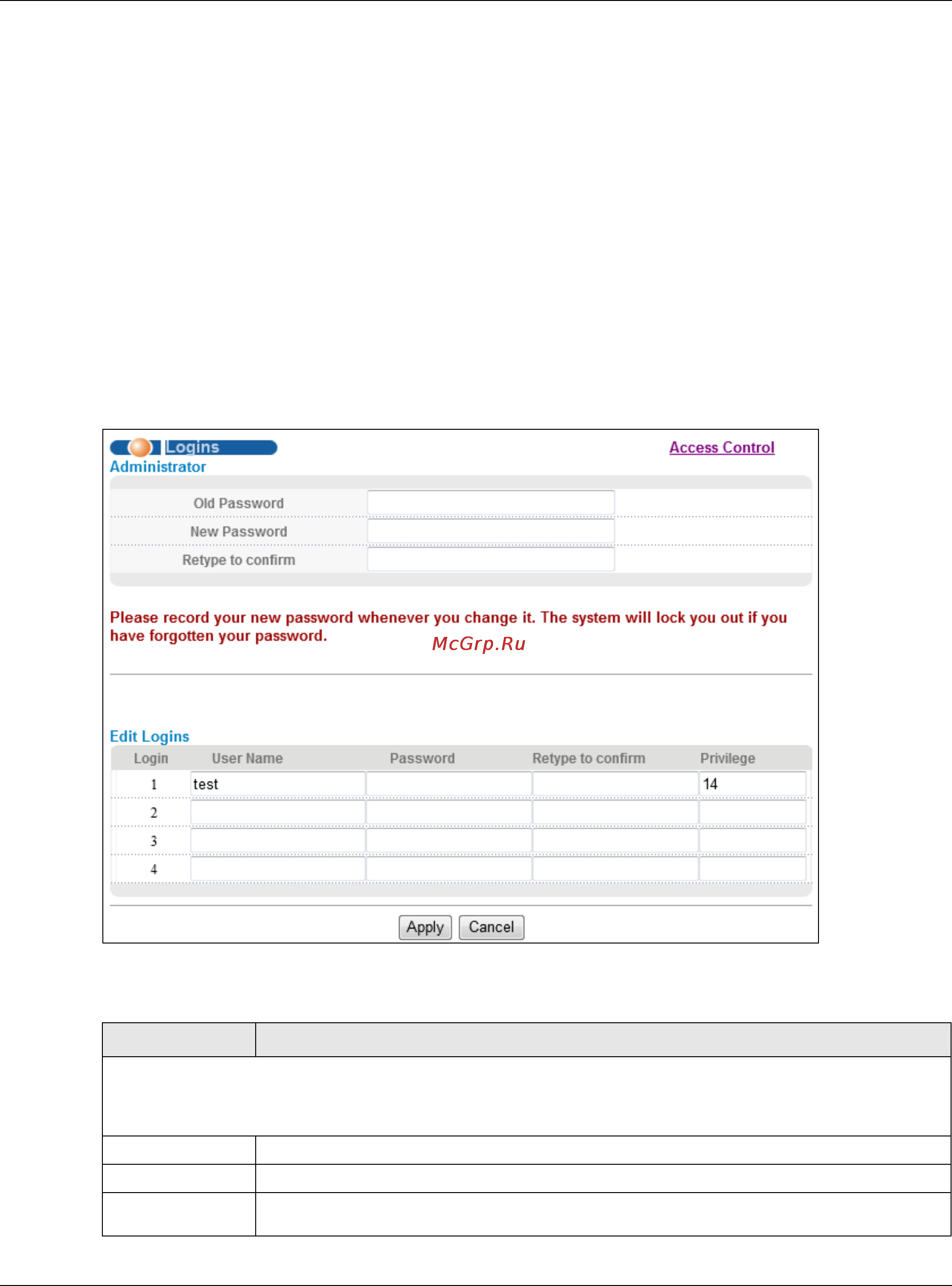 Zyxel GS192048HP [314/381] Setting up login accounts