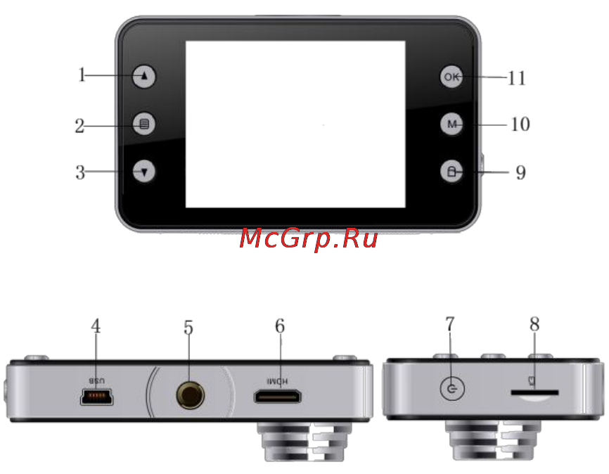 Ginzzu fx-700 hd Инструкция по эксплуатации онлайн [3/10] 153958