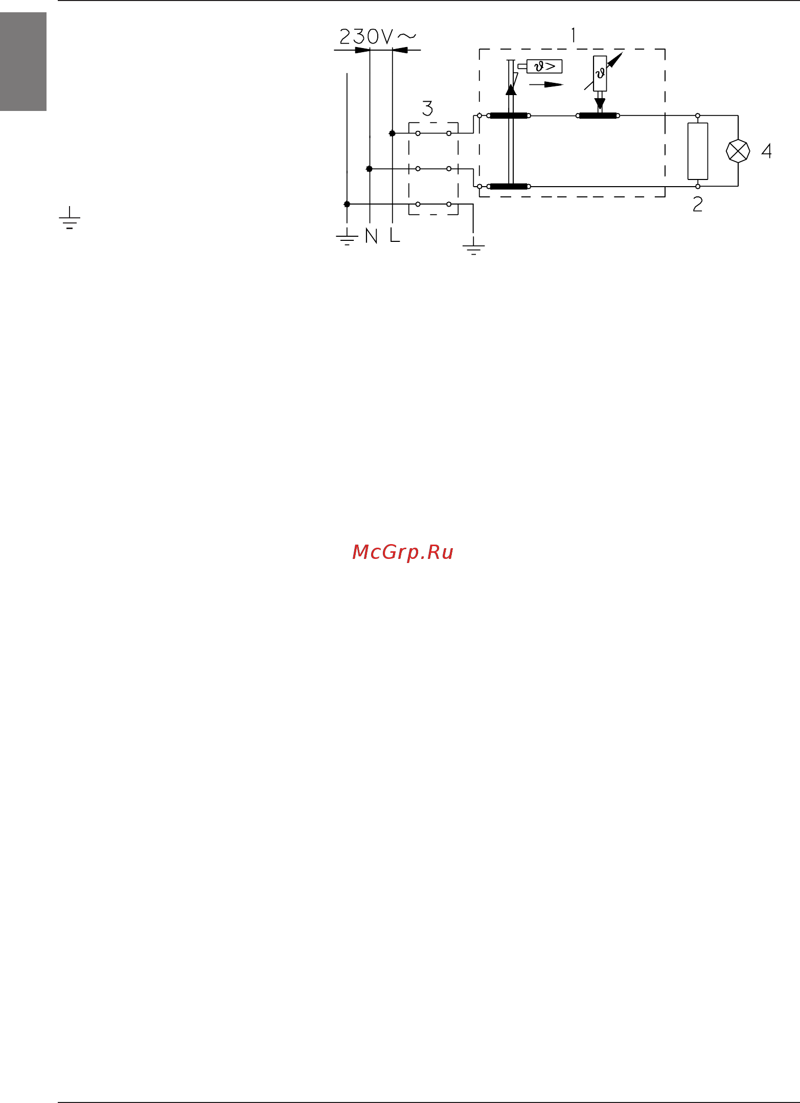 Gorenje tgu50b6 [10/68] Legend 1 thermostat and bipolar thermal fuse 2 electric heater 3 connection terminal 4 pilot lamp