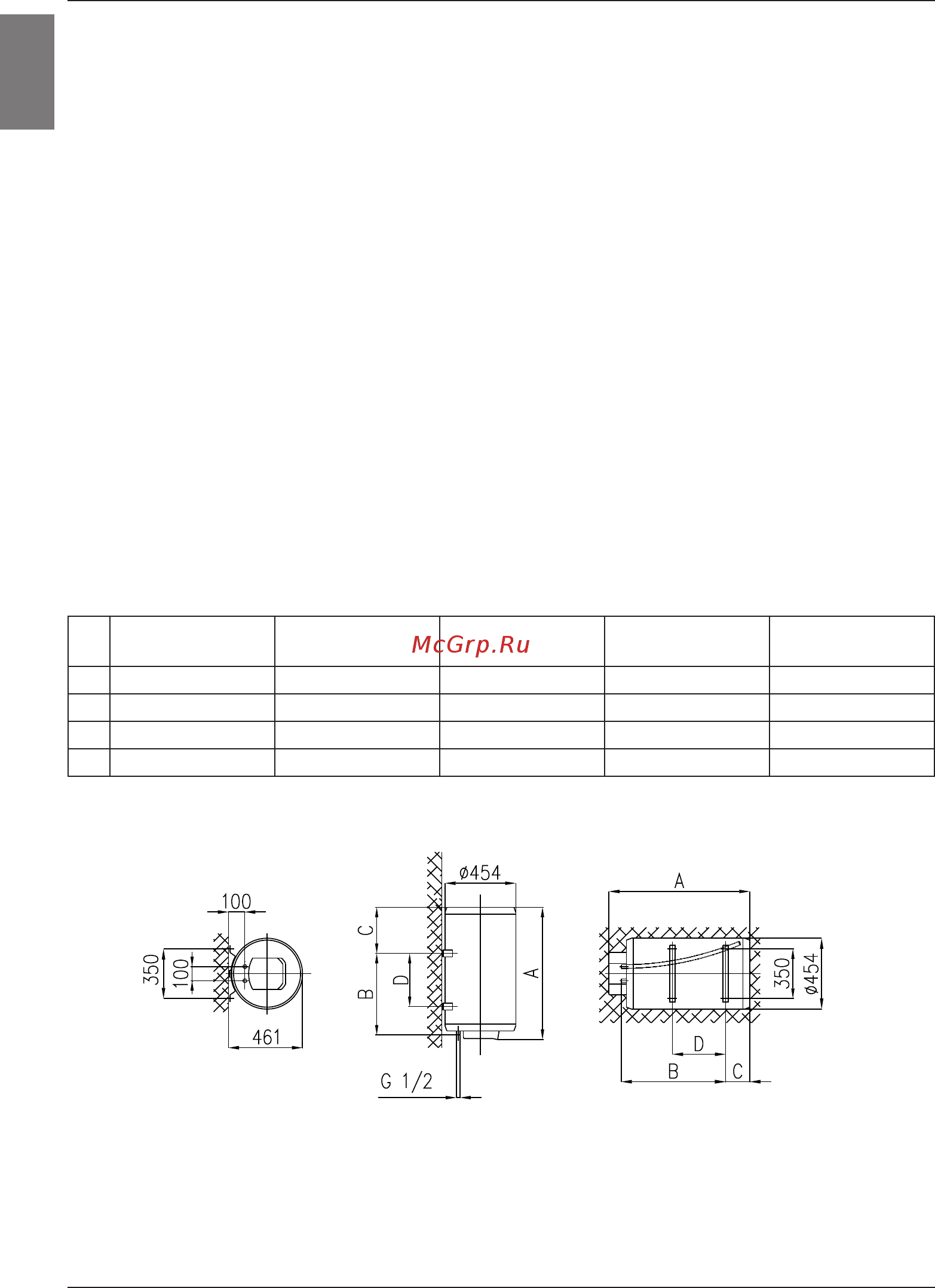 Gorenje gbfu100eddb6 [4/36] Роботи пов язані з ремонтом усуненням нальоту перевіркою або заміною магнієвого аноду має право виконувати тільки спеціаліст авторизованого сервісного центру