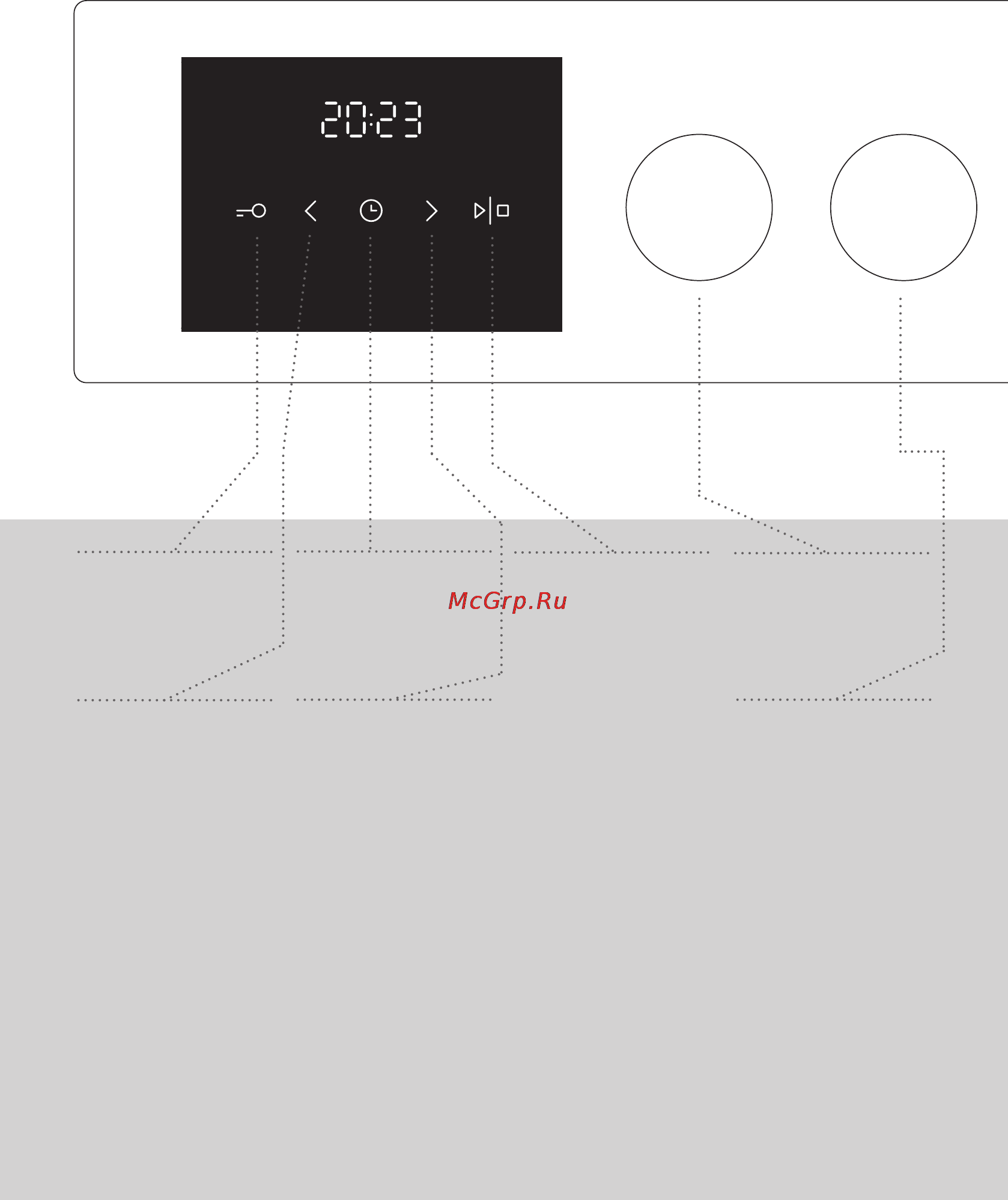 Gorenje k635e20wke [8/68] Панель управления