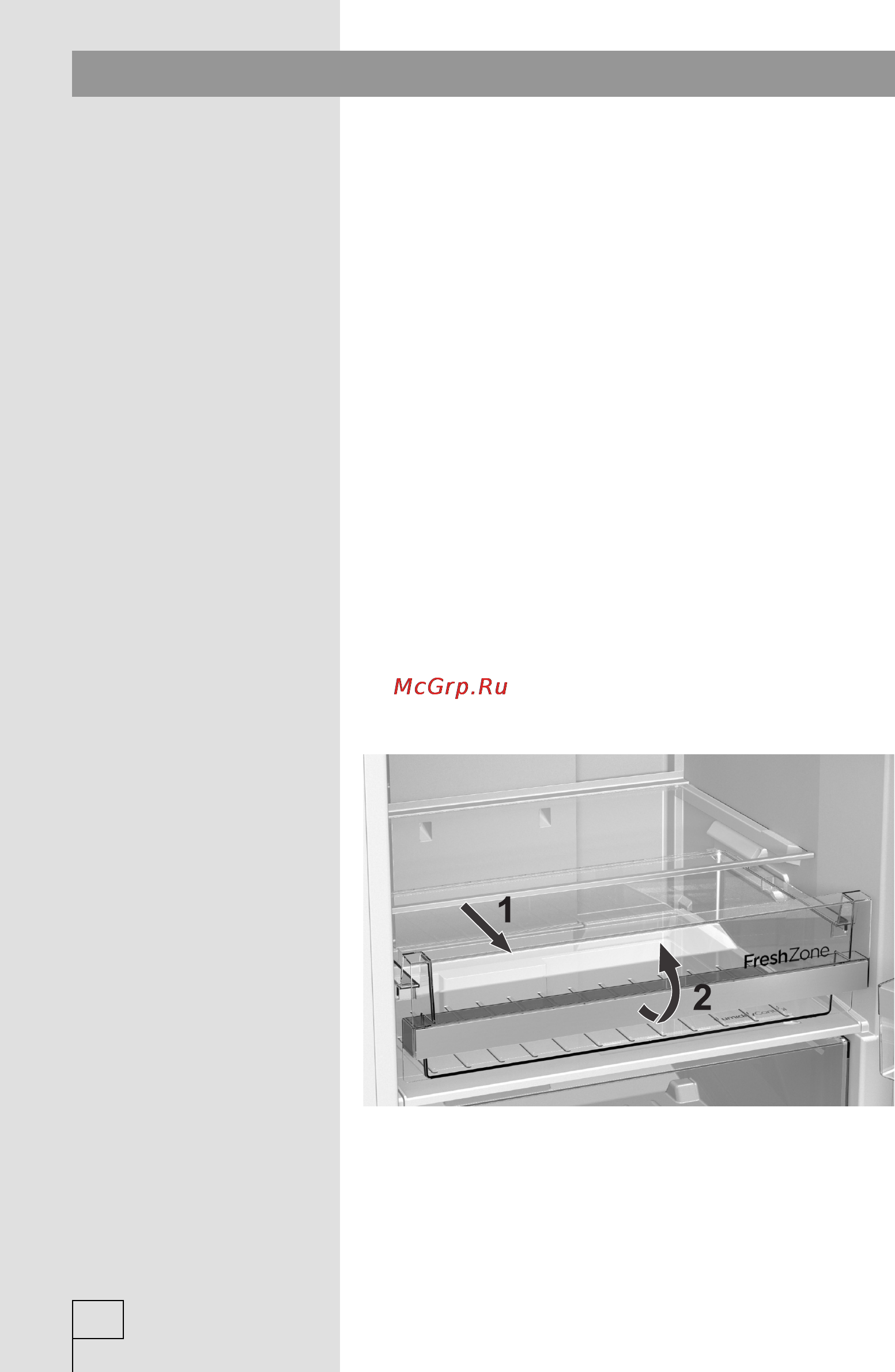 Gorenje rk 6191 kx [30/40] Хранение продуктов в контейнере freshzone