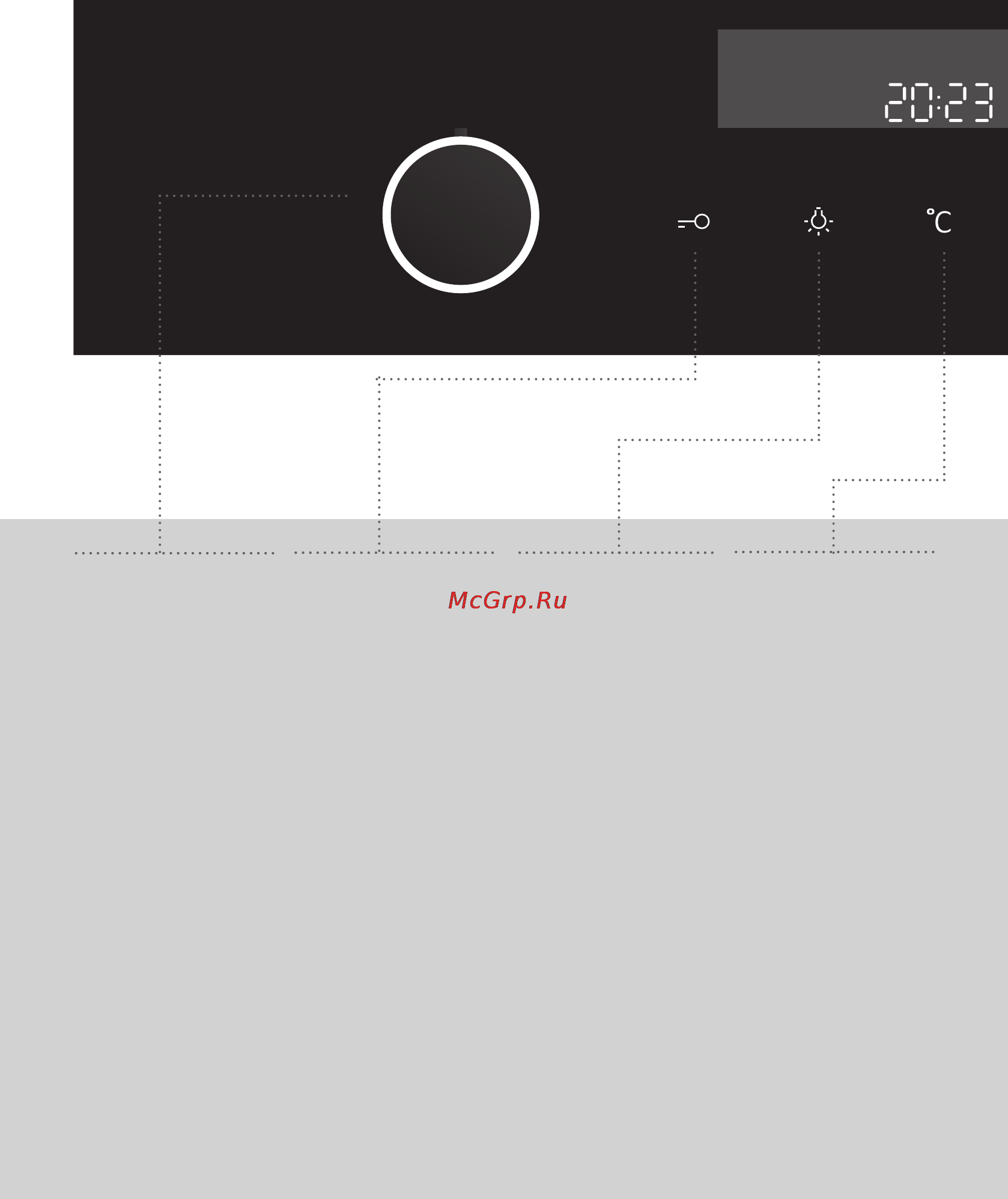 Gorenje go 516 x [8/52] Панель управления