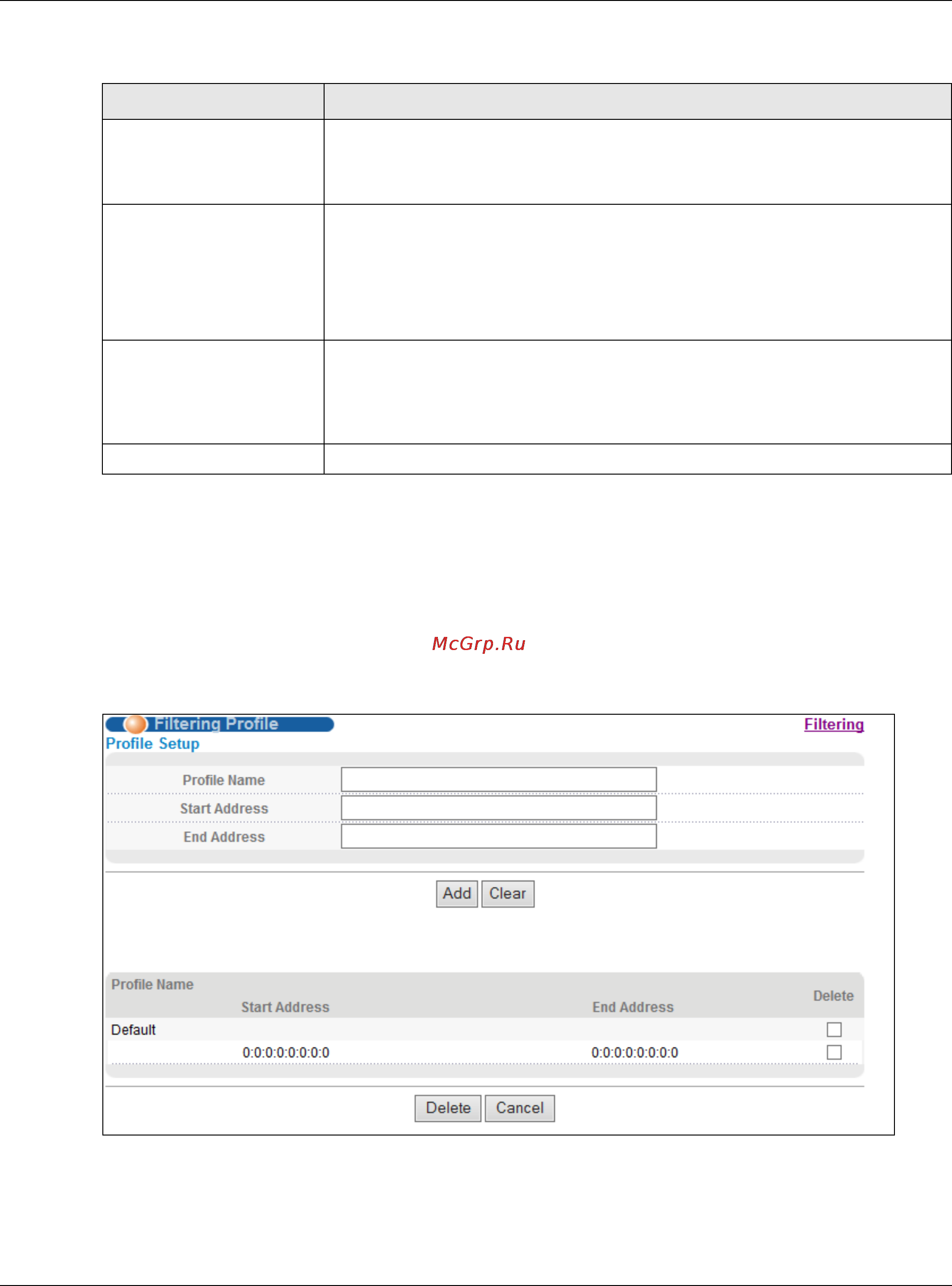 Zyxel GS2210-24 [202/402] Экран mld snooping proxy vlan filtering profile