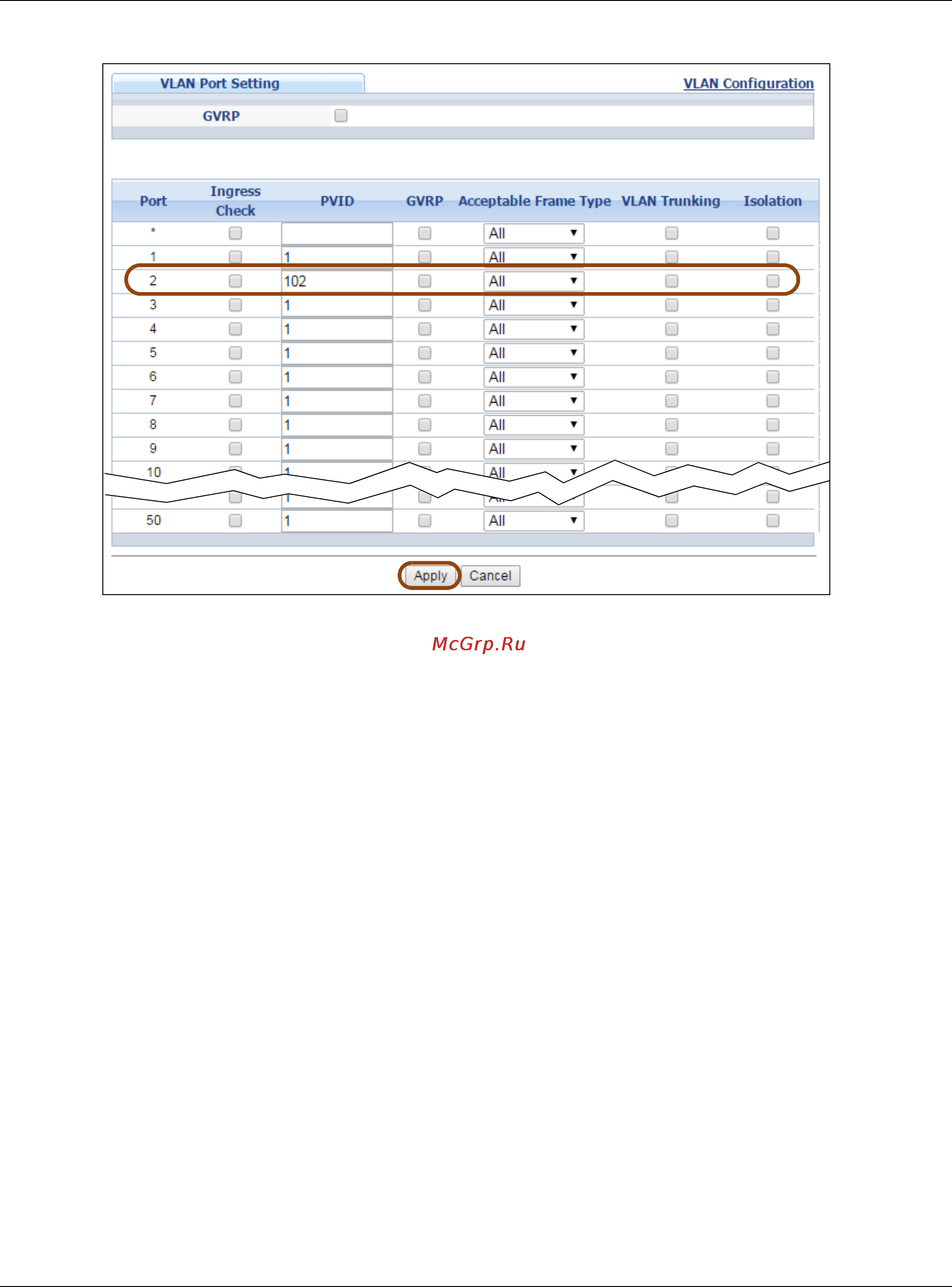 Zyxel GS2210-48HP [53/444] Configuring dhcpv4 relay