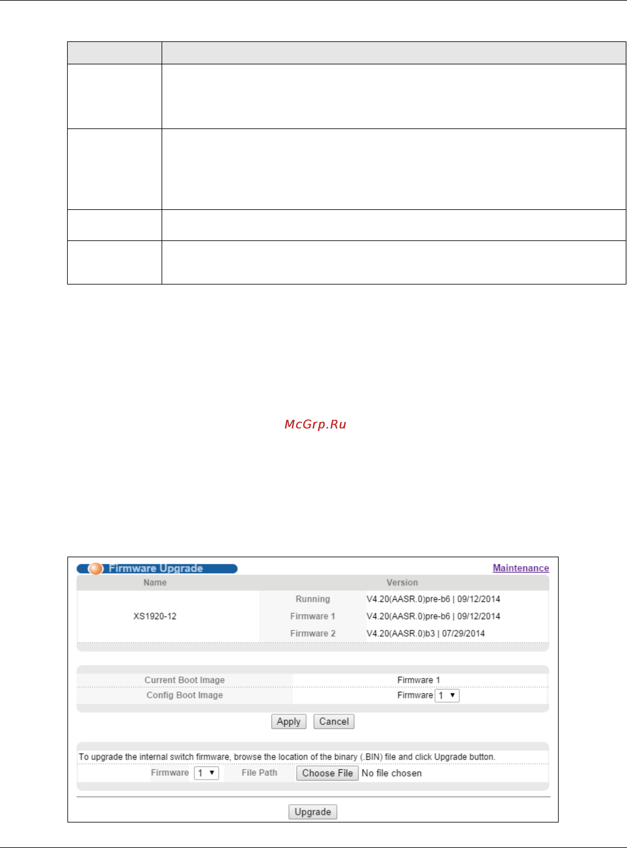 Zyxel XS1920-12 [319/403] Firmware upgrade