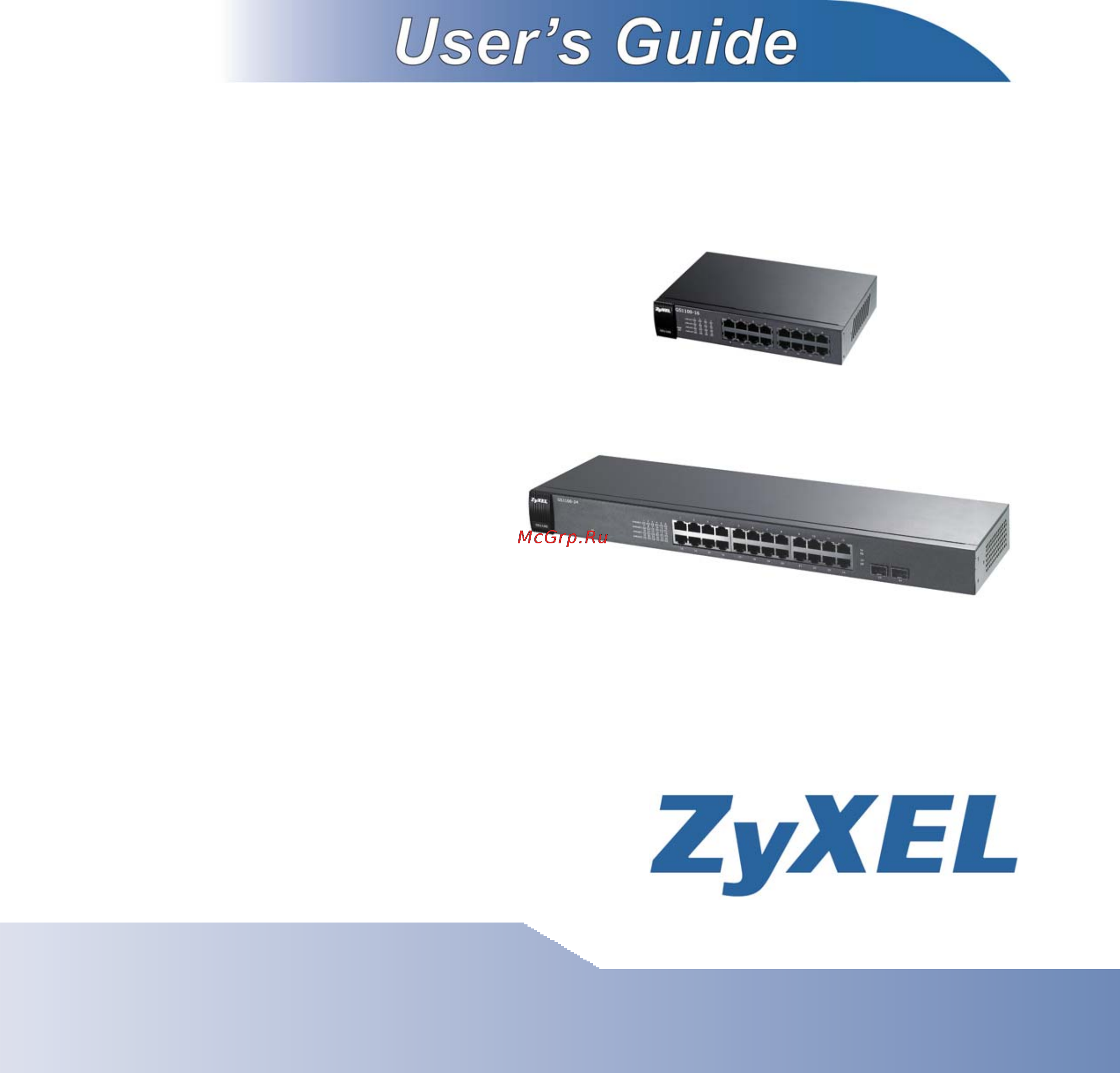 Zyxel GS1100-24 Инструкция по эксплуатации онлайн
